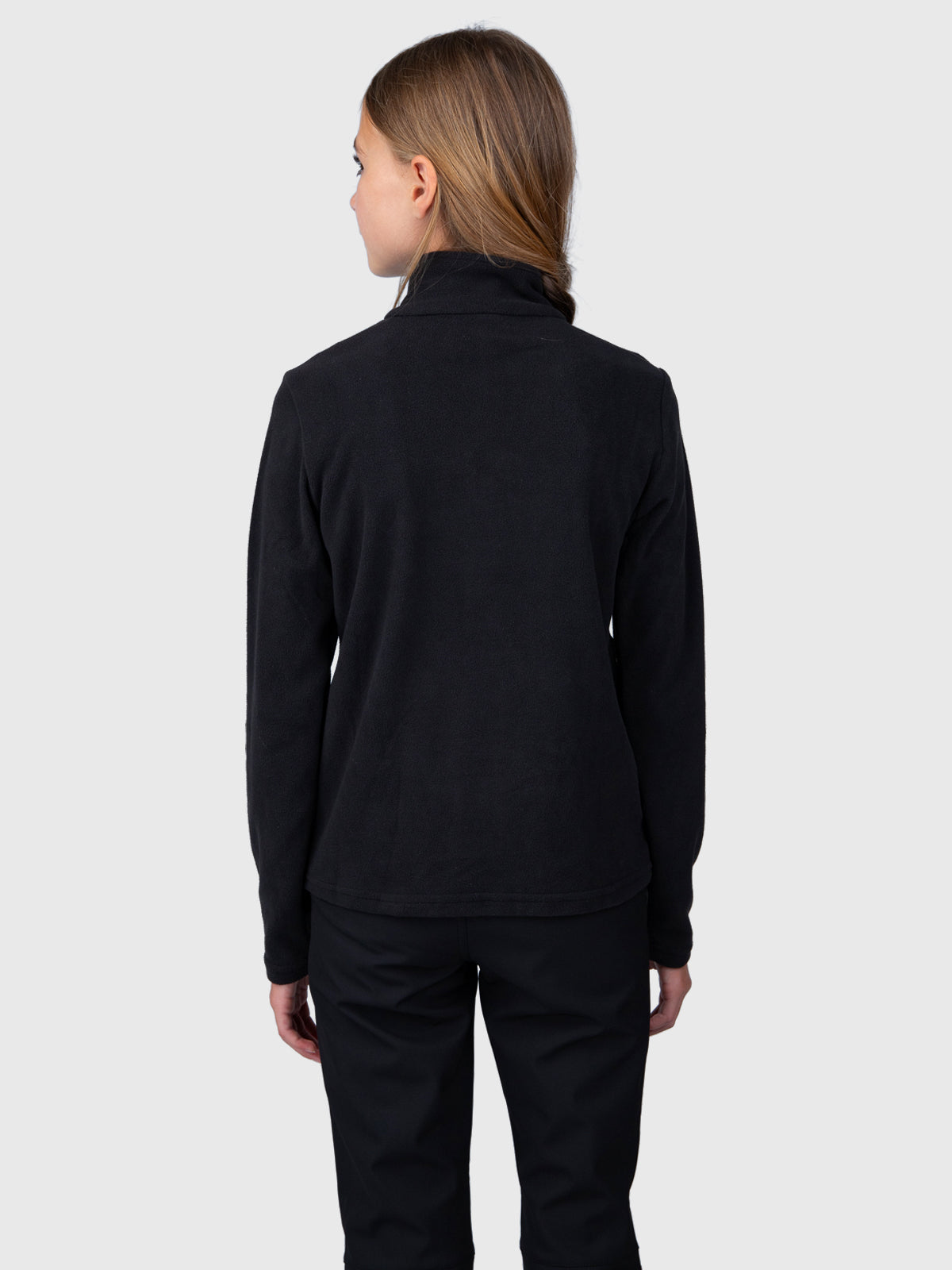 Mismy Girls Snow Fleece | Black