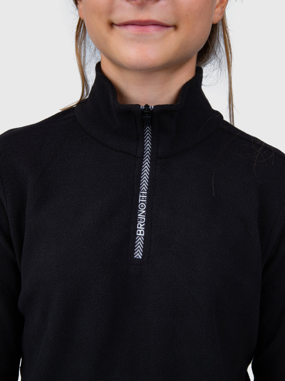 Mismy Girls Snow Fleece | Black