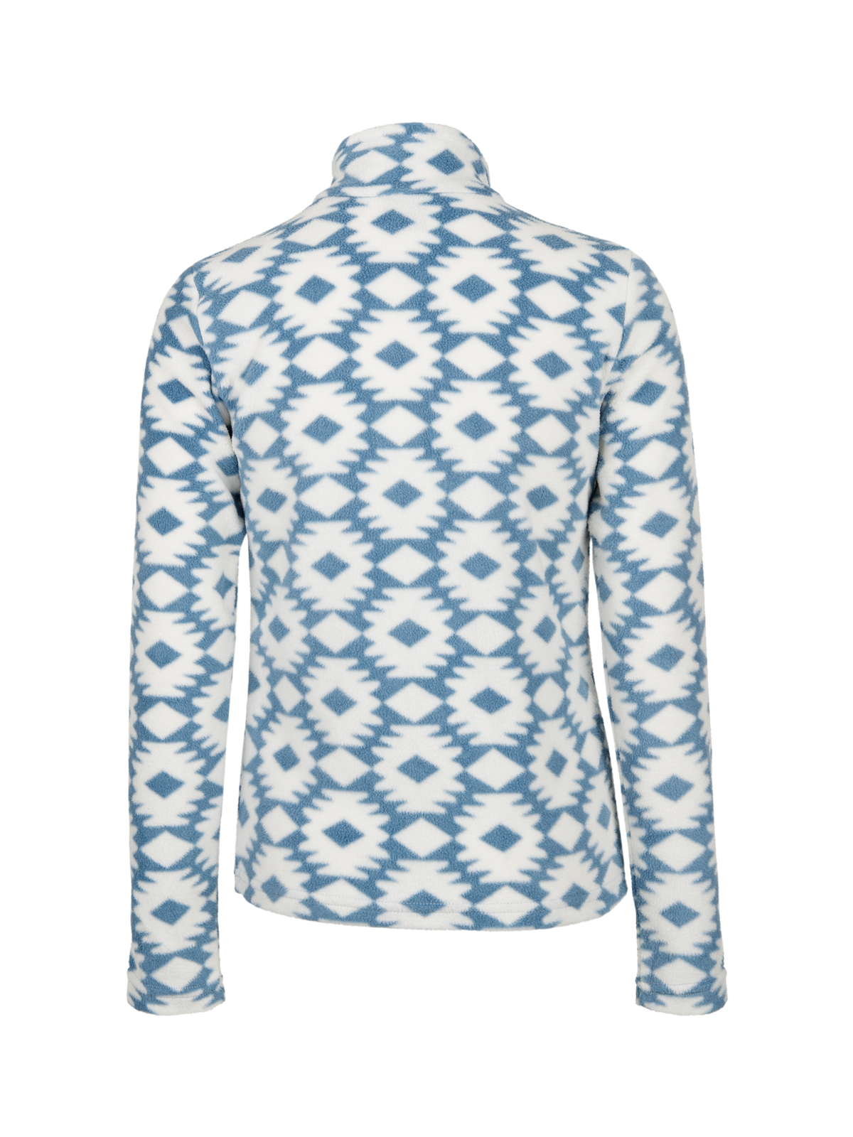 Mismy-Print Girls Snow Fleece | Pale Blue