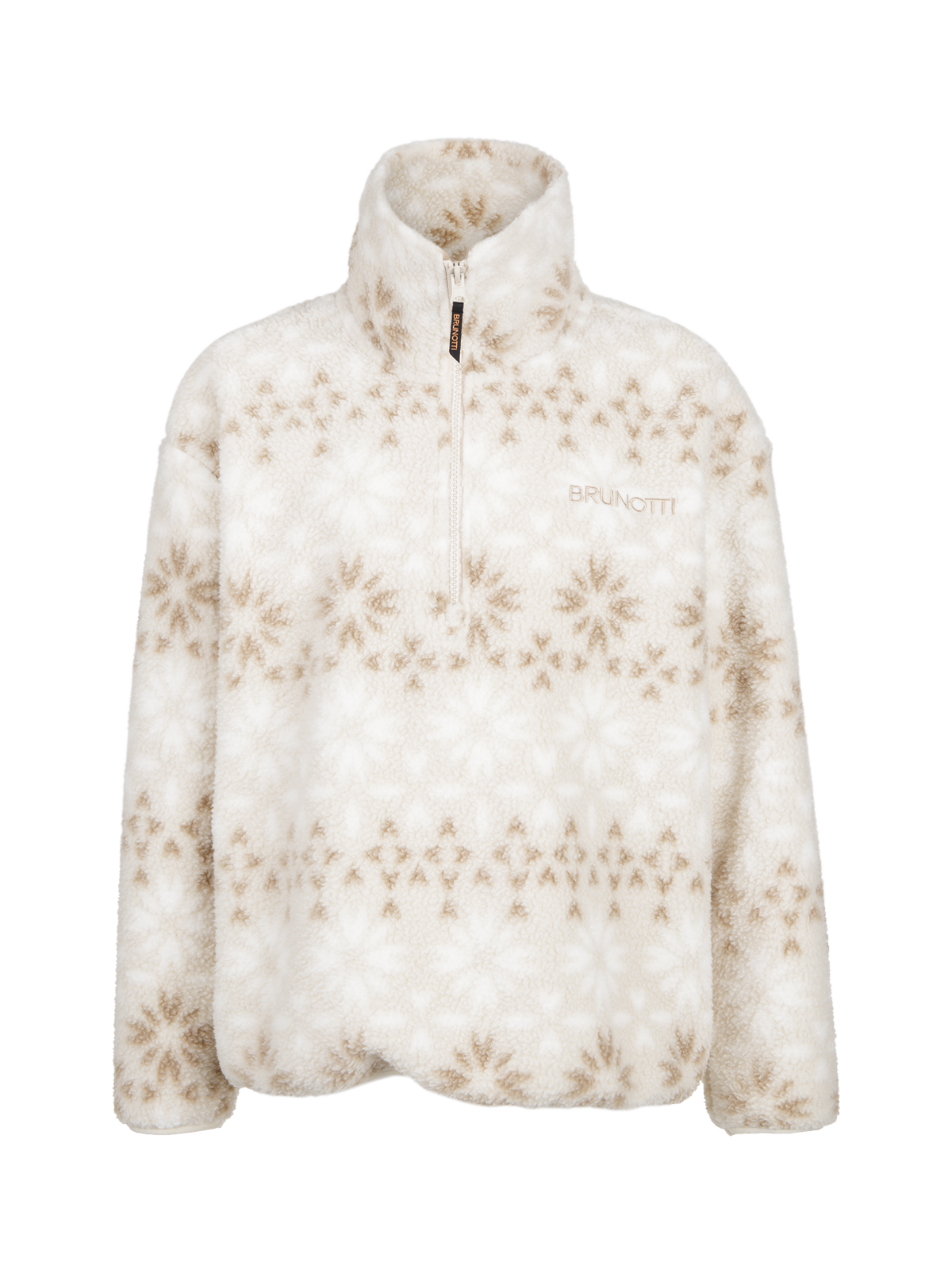 Rezany-Print Girls Snow Fleece | Moonbeam