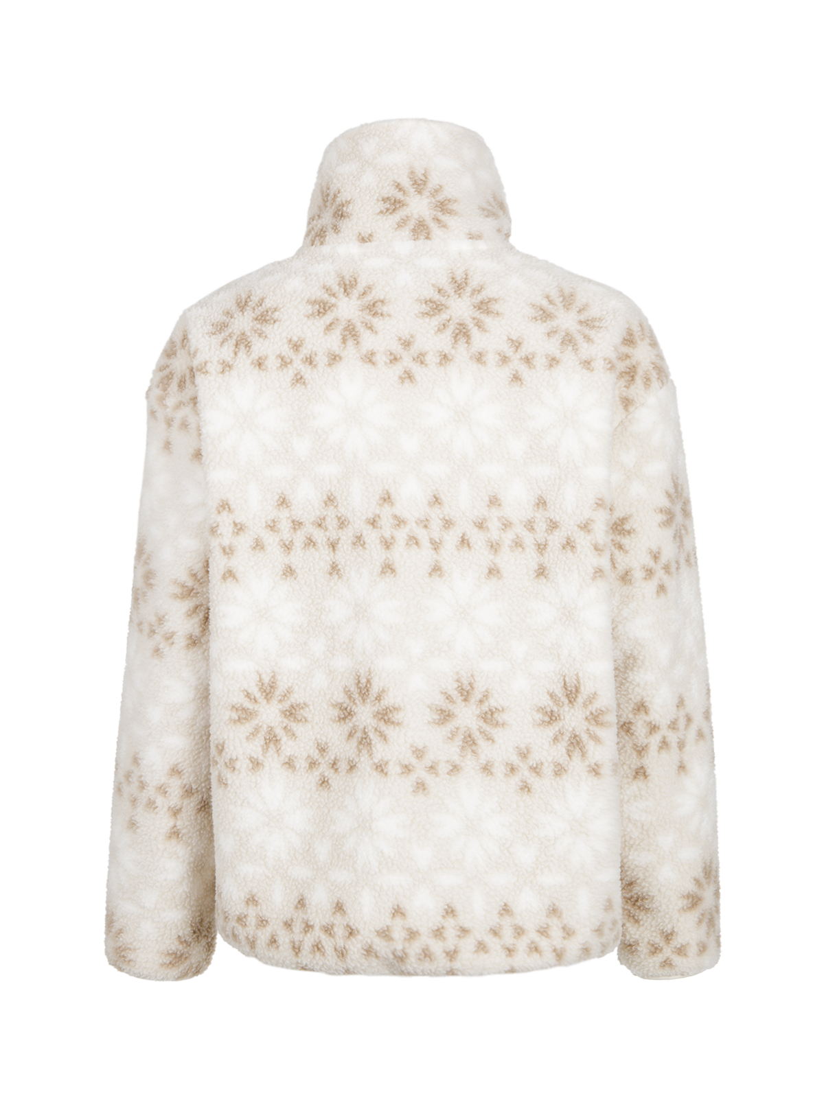 Rezany-Print Girls Snow Fleece | Moonbeam