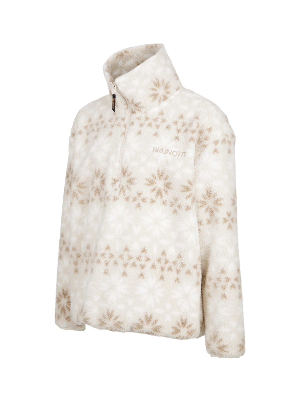 Rezany-Print Girls Snow Fleece | Moonbeam