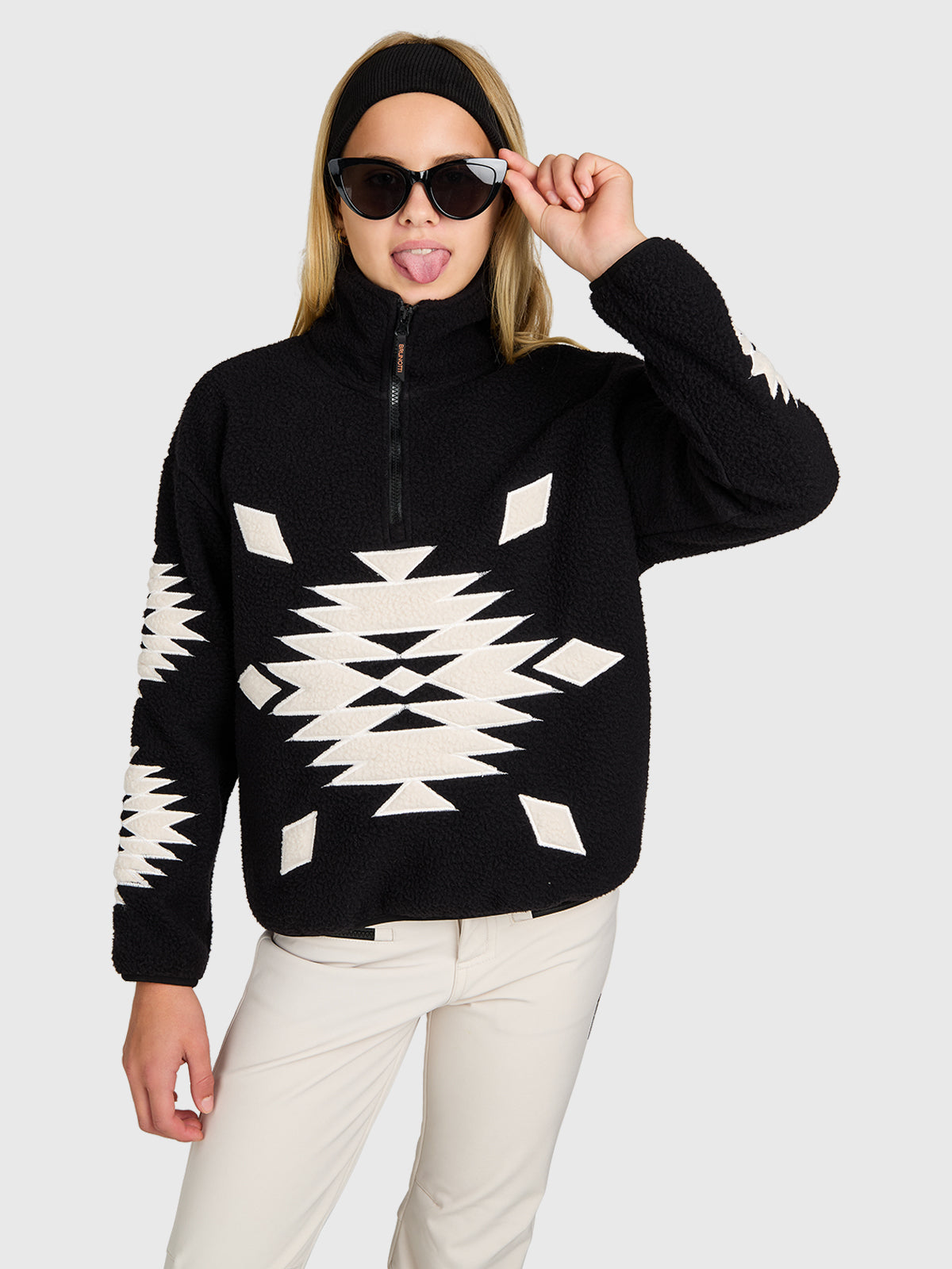 Charliny Girls Urban Fleece | Black