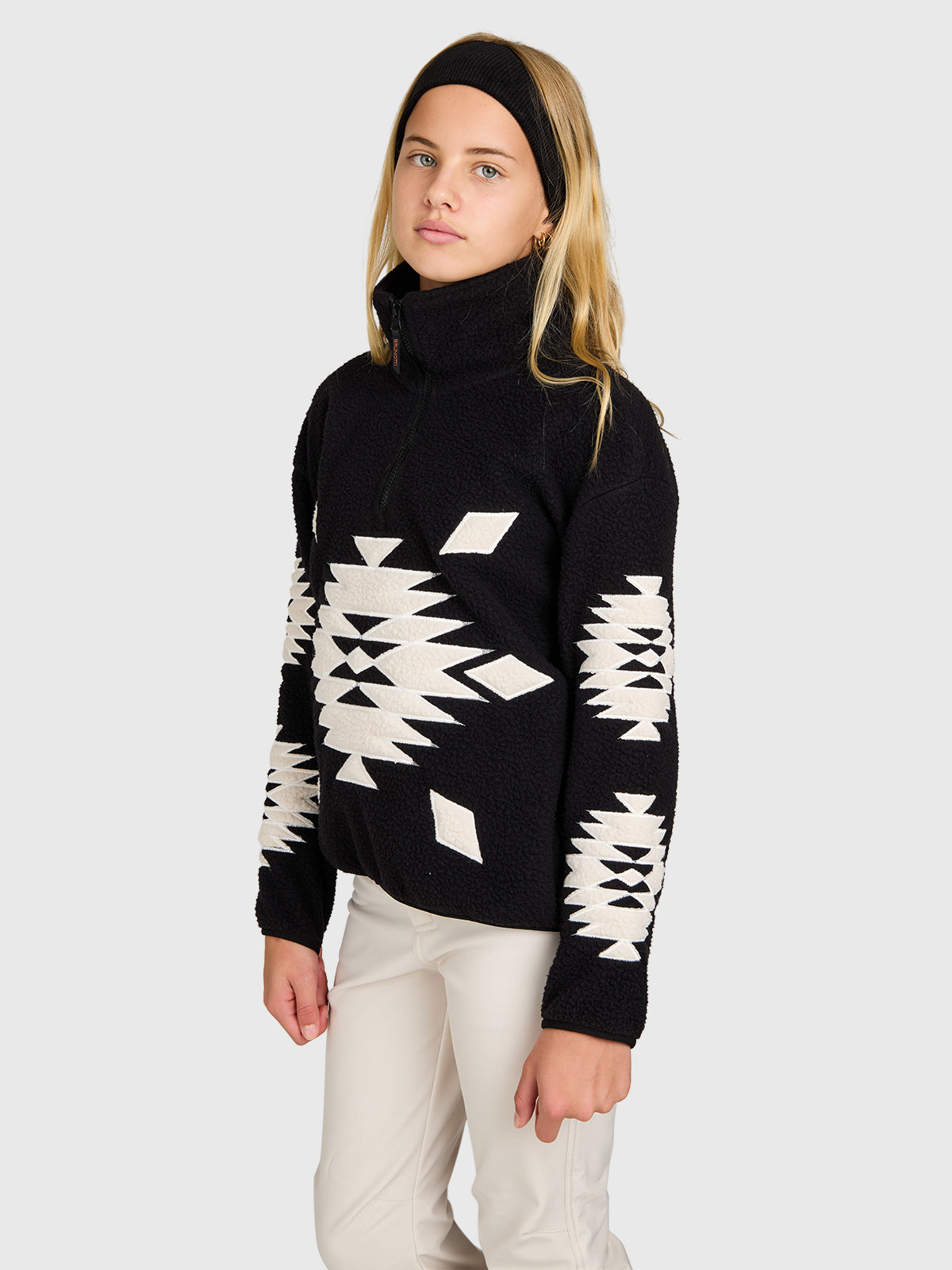Charliny Girls Urban Fleece | Black