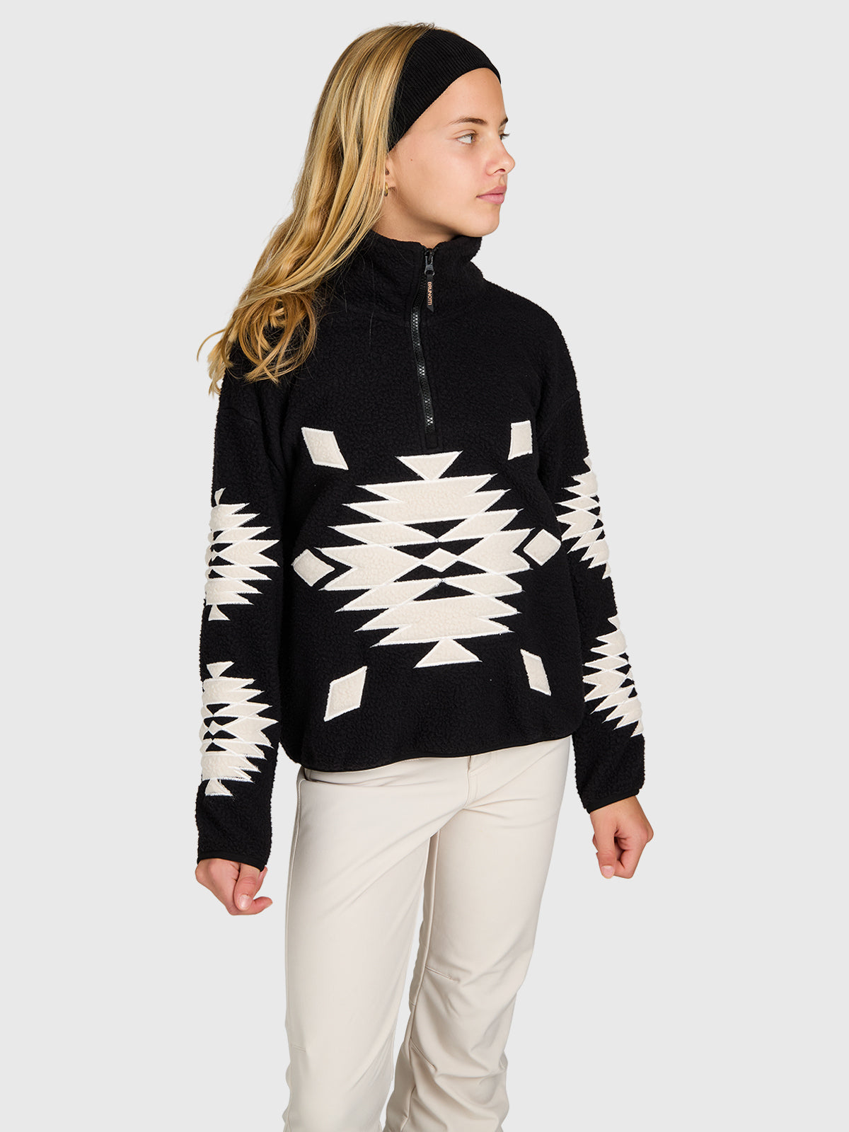 Charliny Girls Urban Fleece | Black
