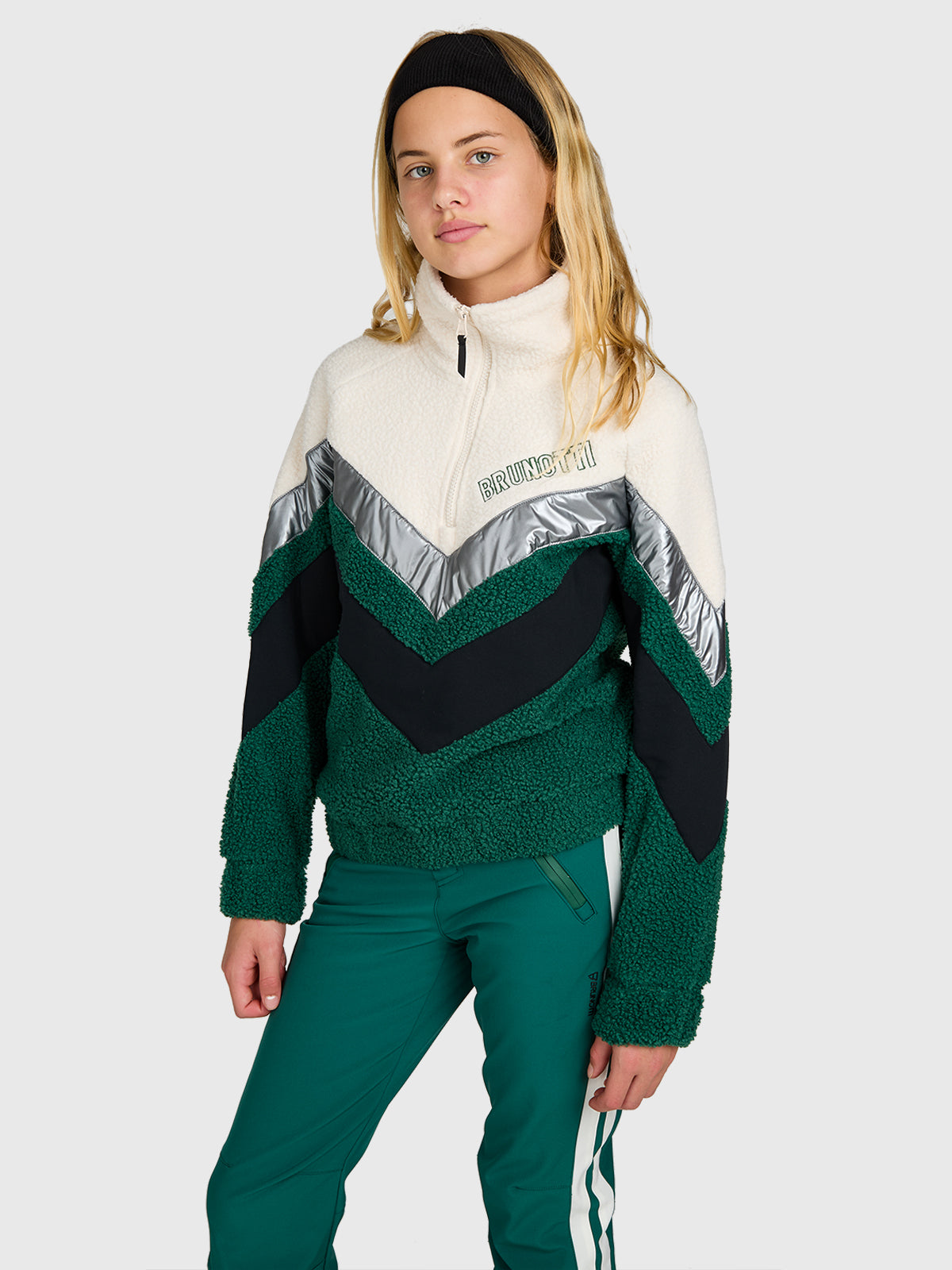 Sandy Girls Urban Fleece | Hunter Green