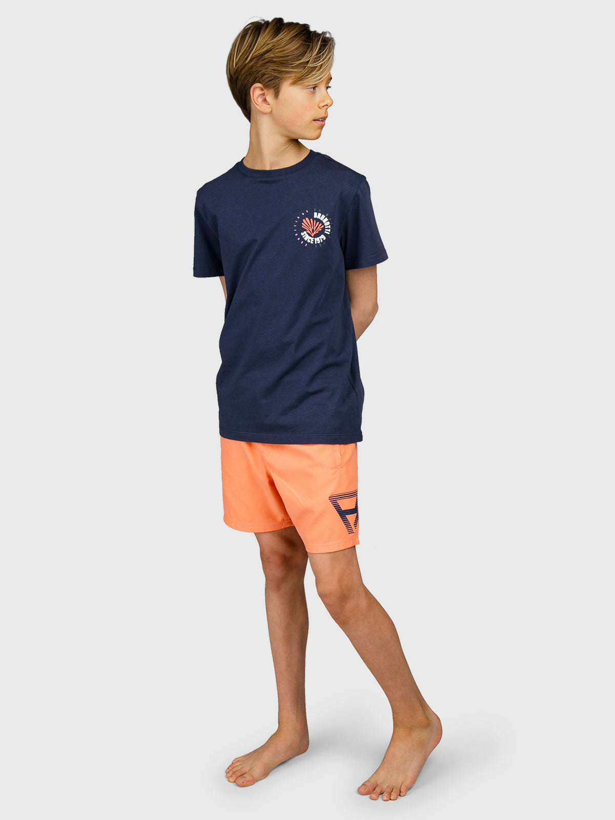 Craigoly Jongens T-shirt | Indigo Blue