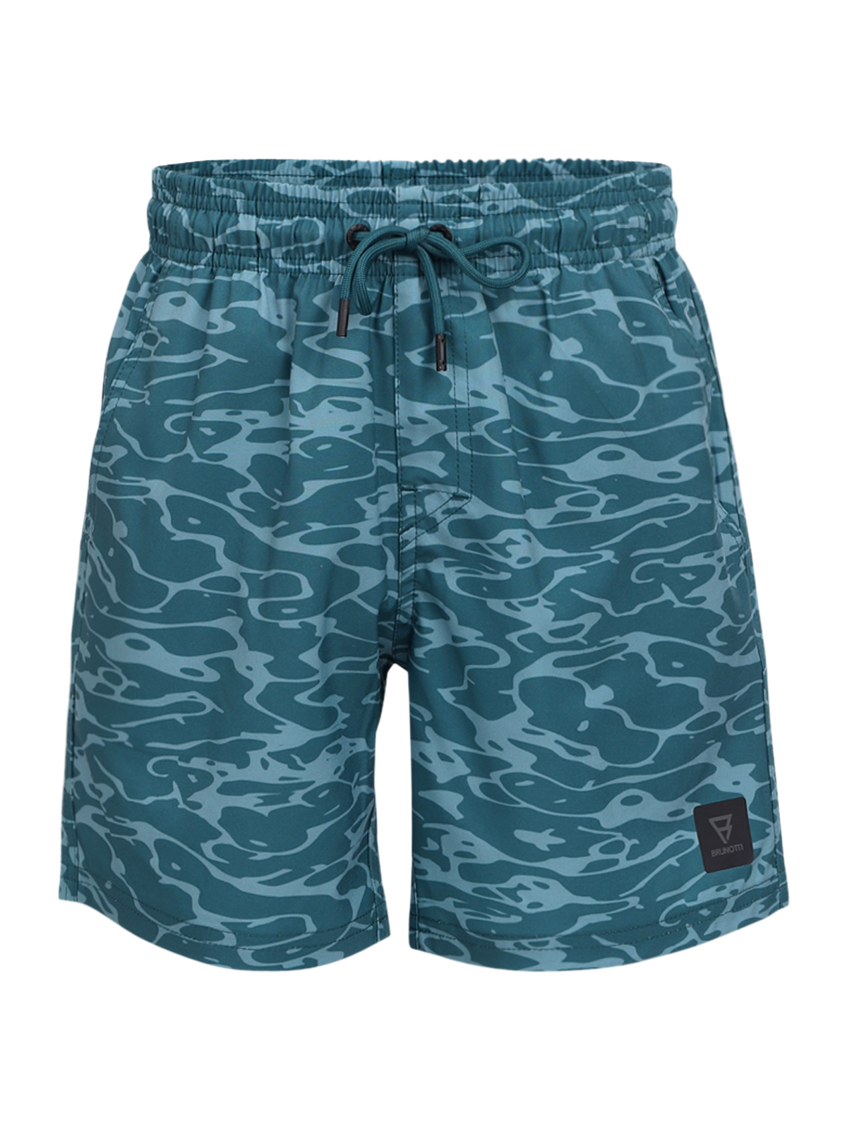 Bru-conicy-Print Boys Swim Shorts | Mediterranea