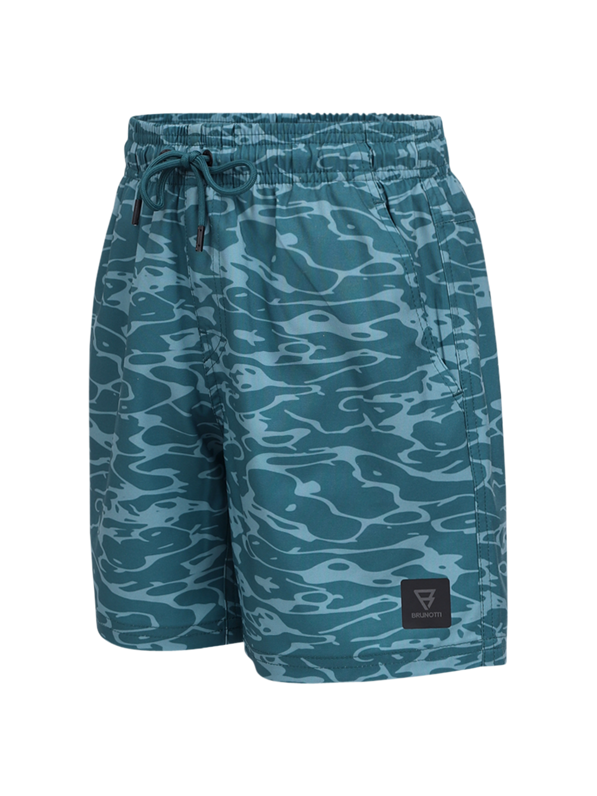 Bru-conicy-Print Boys Swim Shorts | Mediterranea