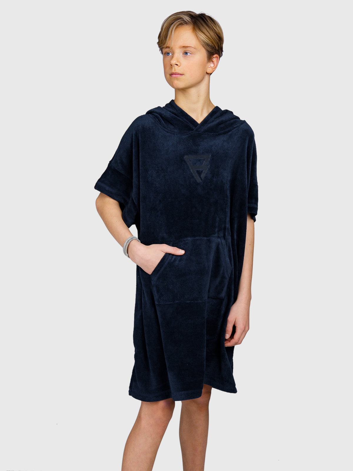 Ponchettoy Boys Poncho | Indigo Blue