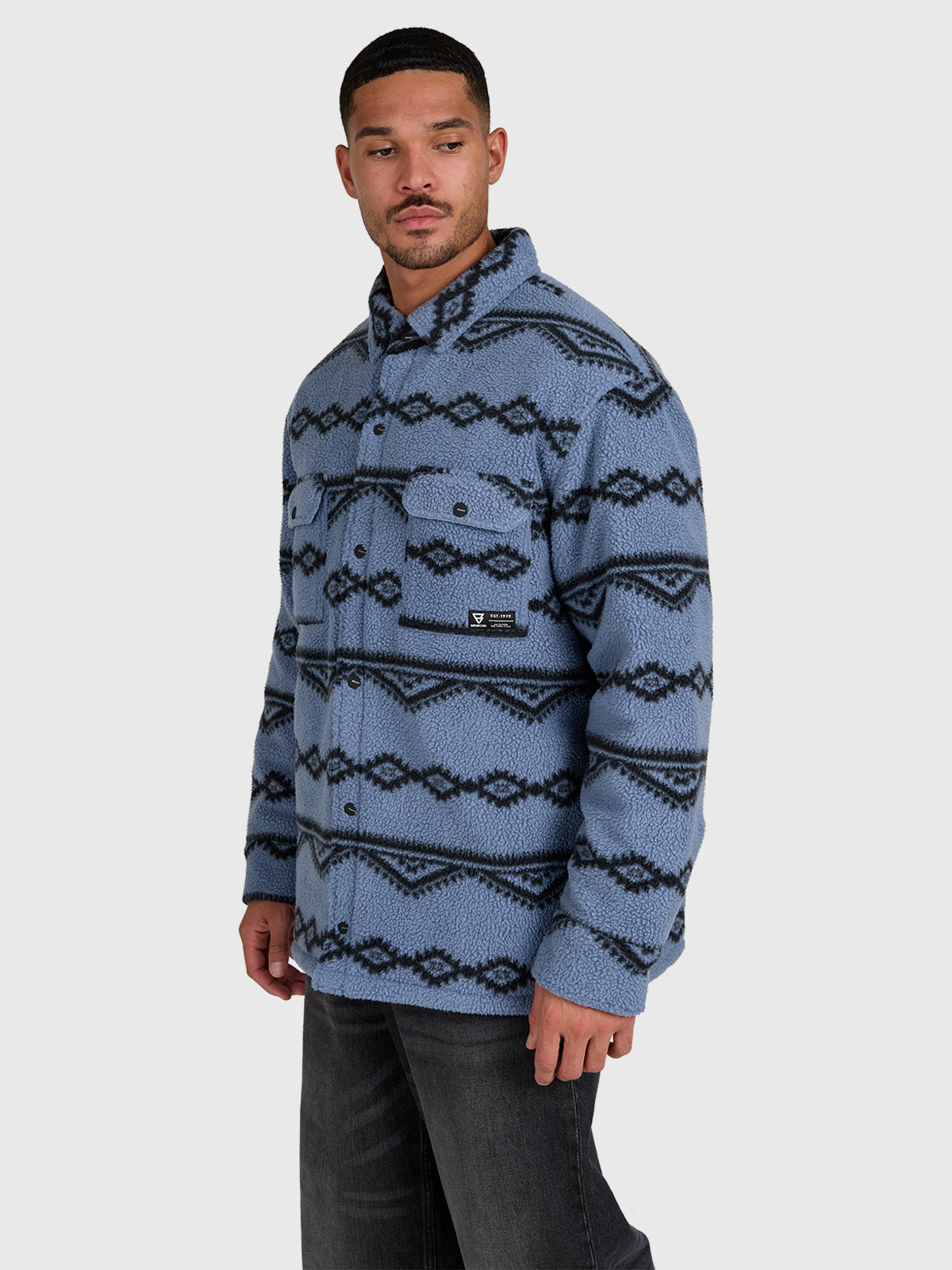 Kevionnet Men Fleece Jacket | Flint Stone