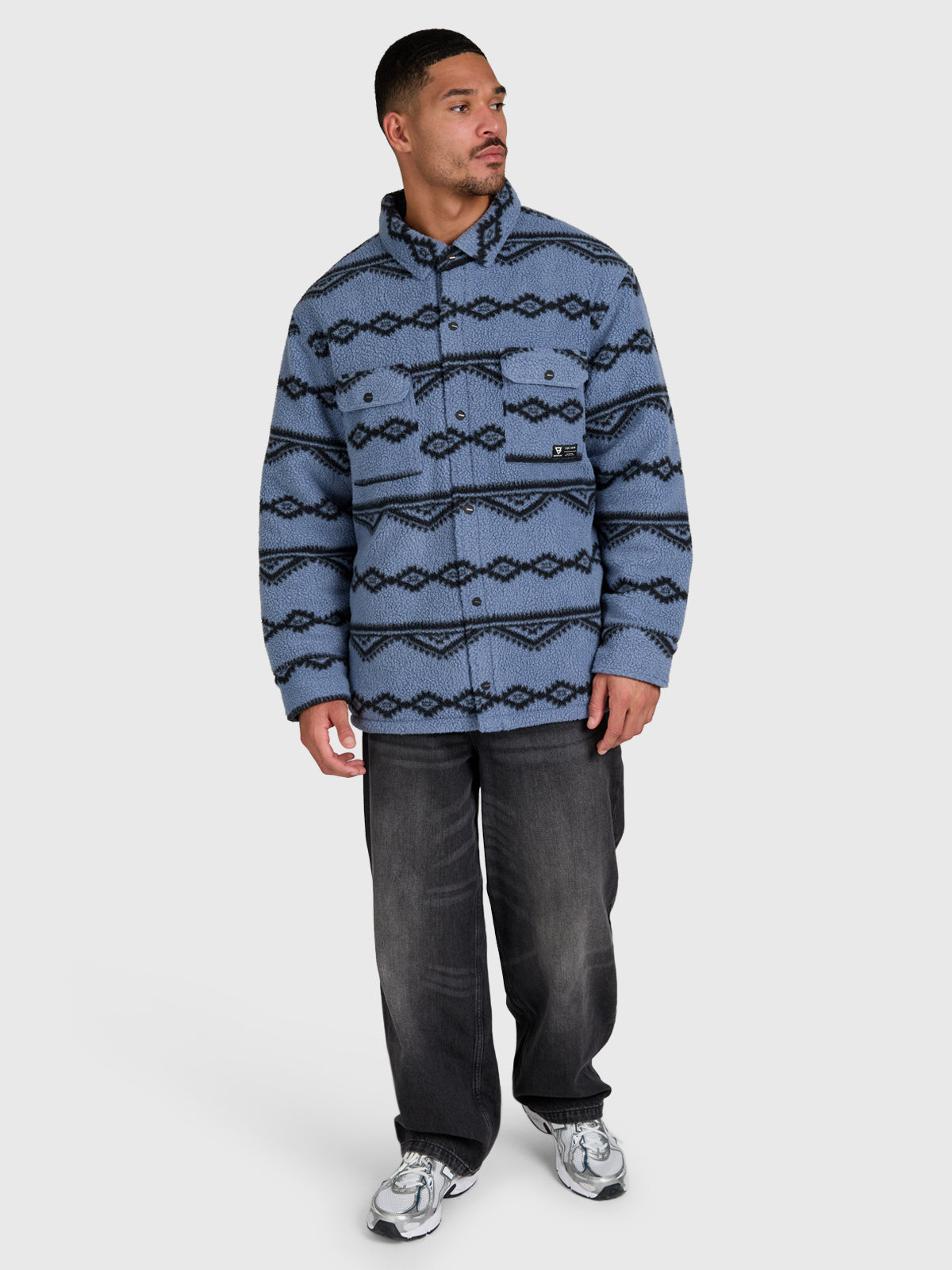 Kevionnet Men Fleece Jacket | Flint Stone