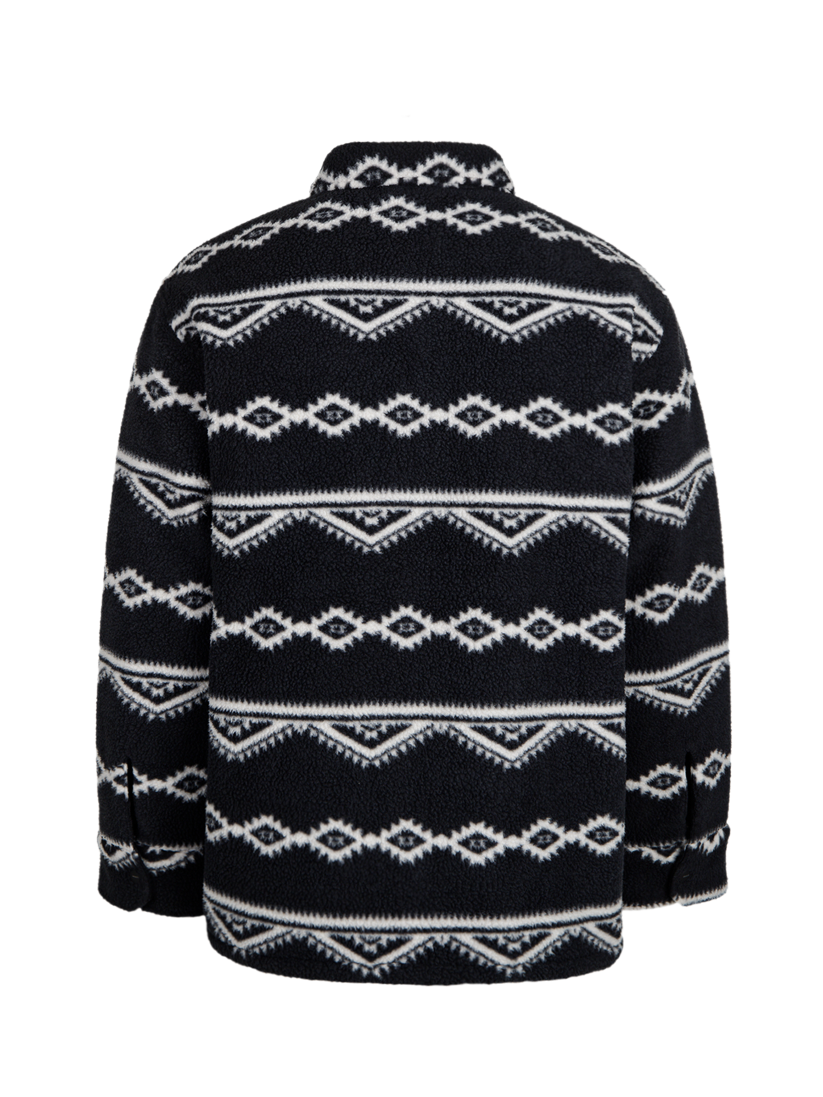 Kevionnet Men Fleece Jacket | Black