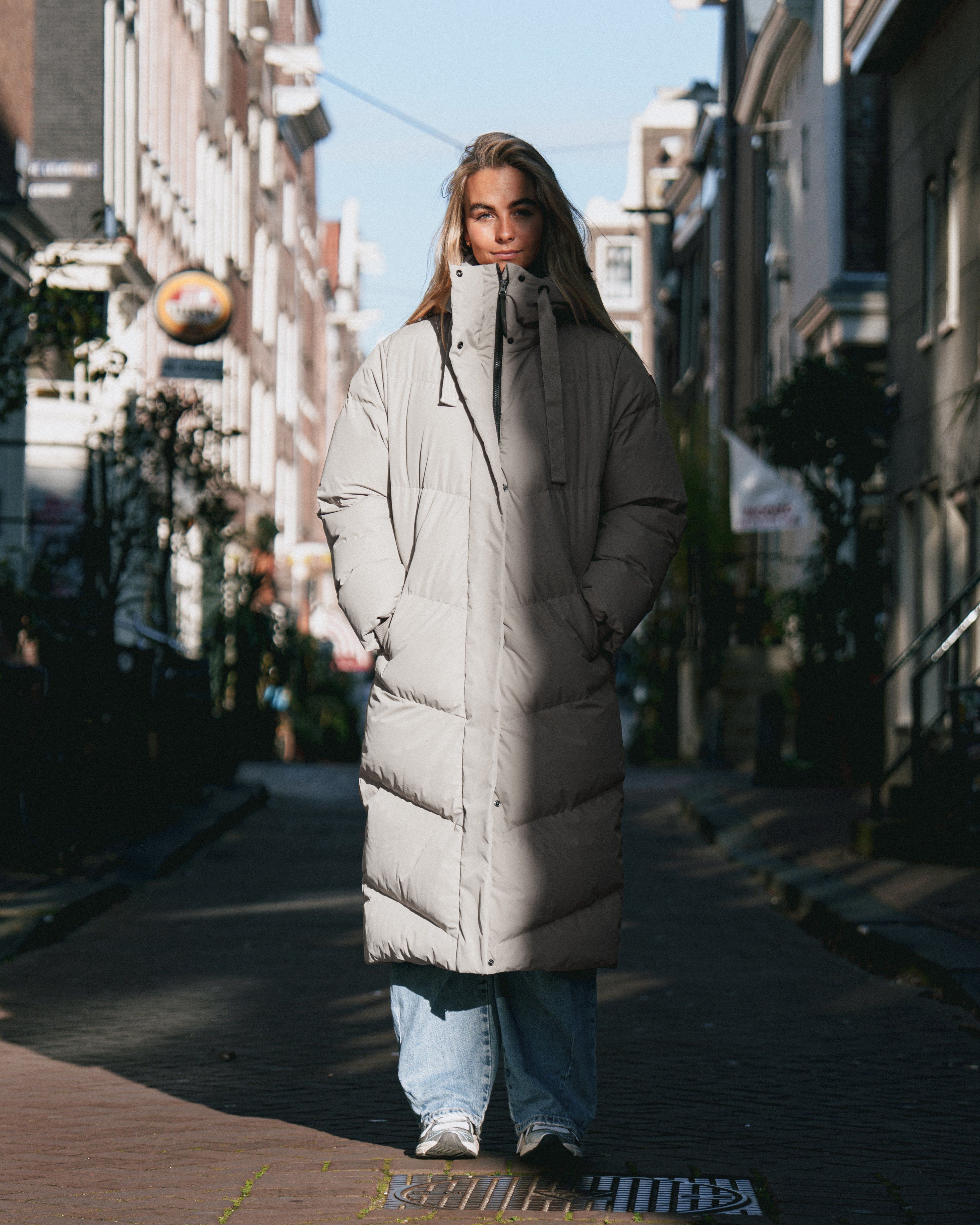 Bigsury Women Long Puffer Jacket | Fungi