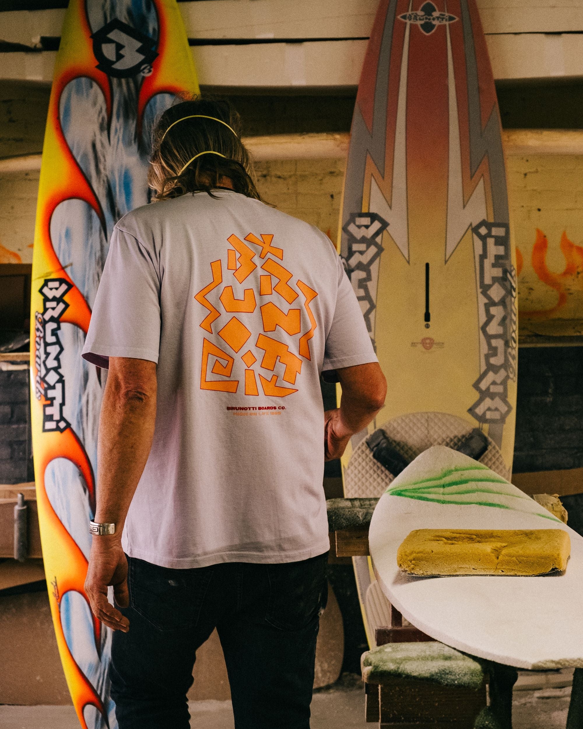 High-95-Print Men T-shirt | Wisteria
