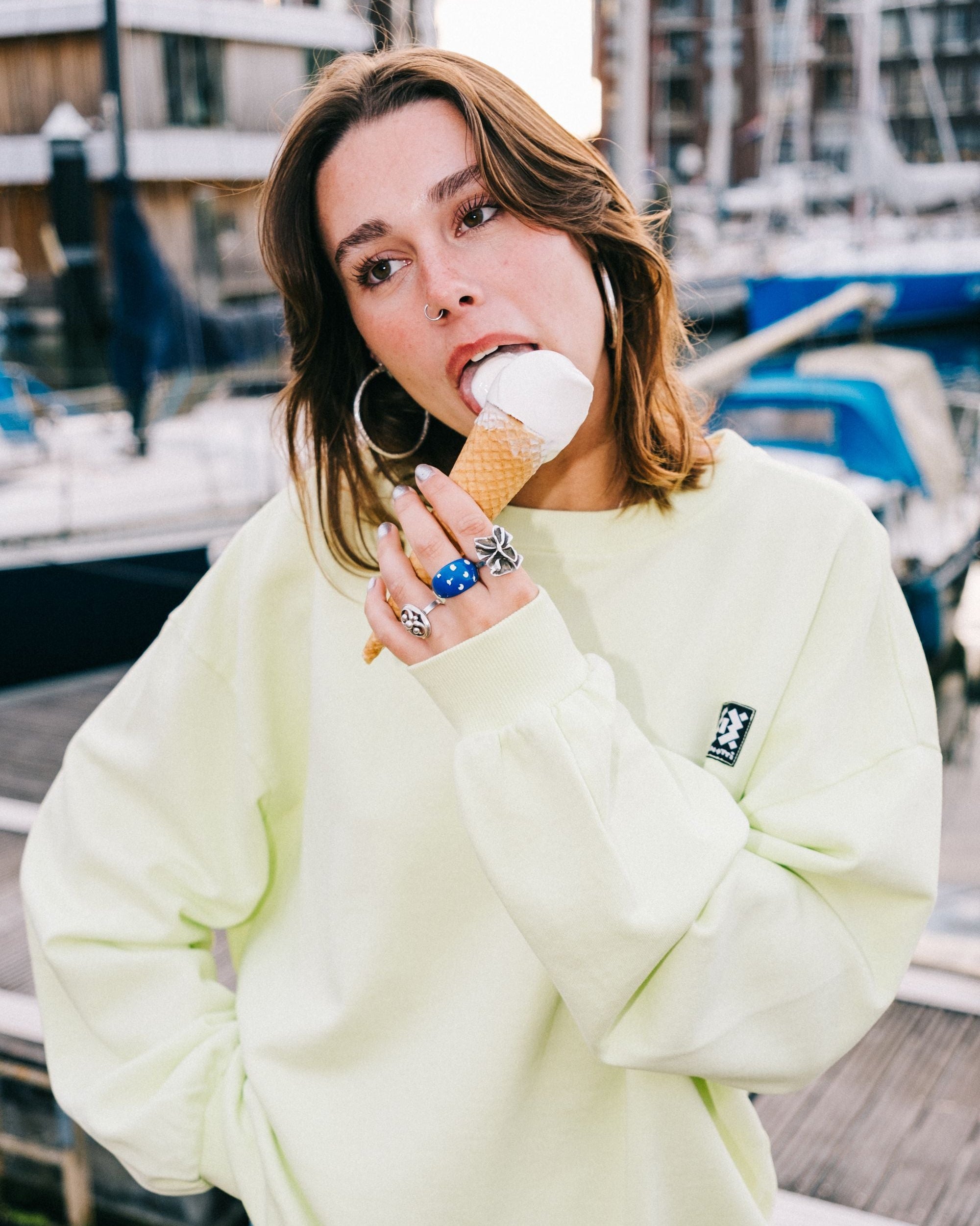 High-95 Women Sweater | Daiquiri Green