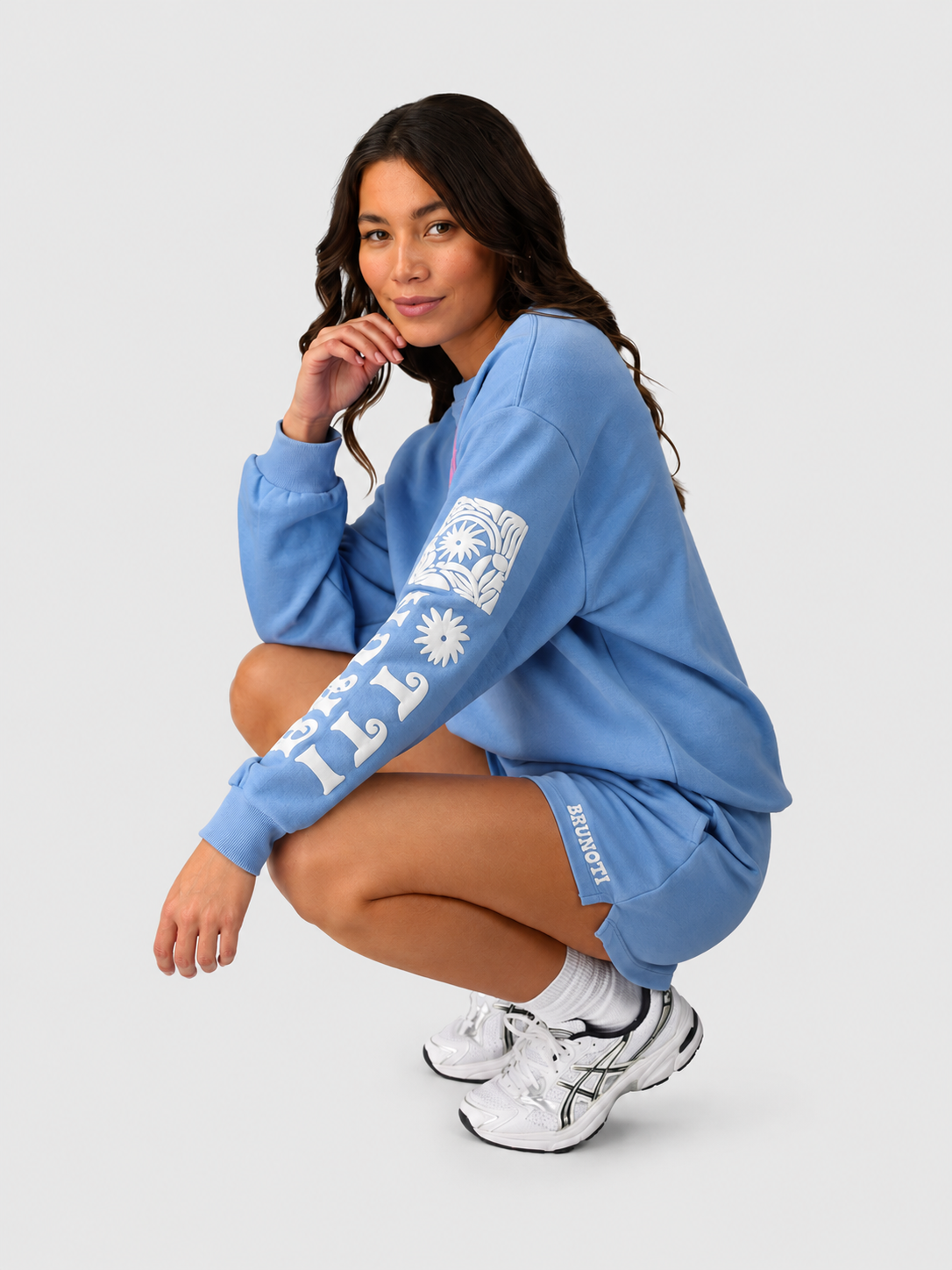 Milly Damen Sweatshorts | Bluebell