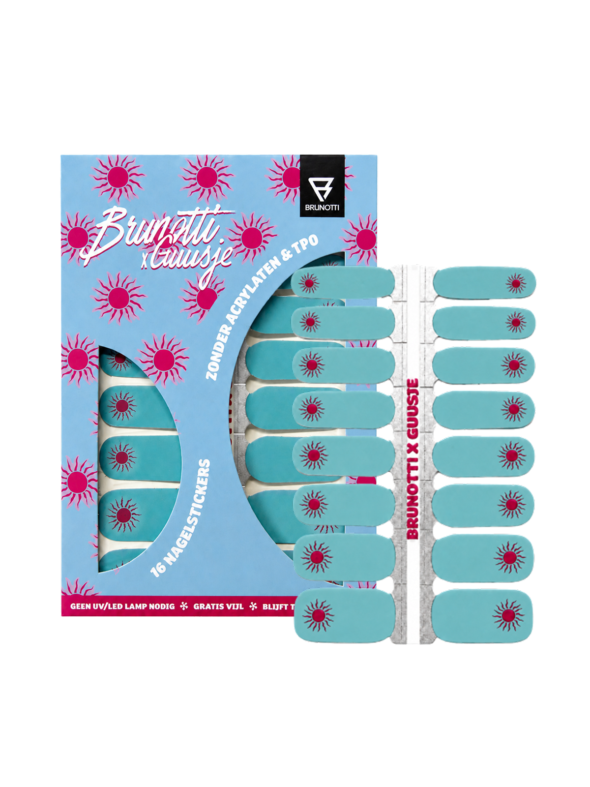 Nail Wrap Brunotti x Guusje