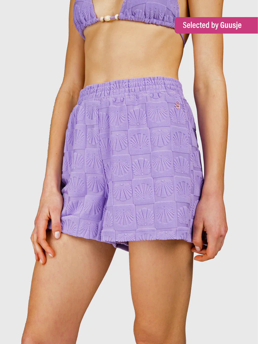 Afra-Shell Women Shorts | Wisteria
