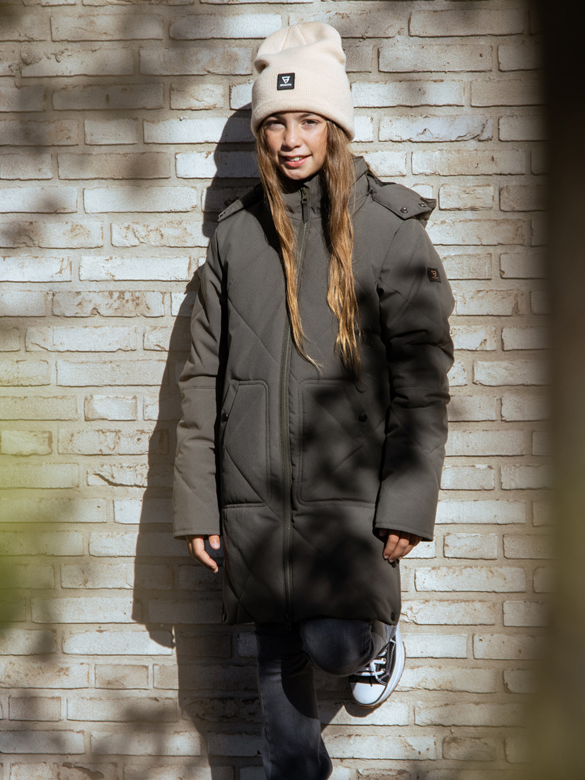 Madwelly Mädchen Puffer Jacke | Grün