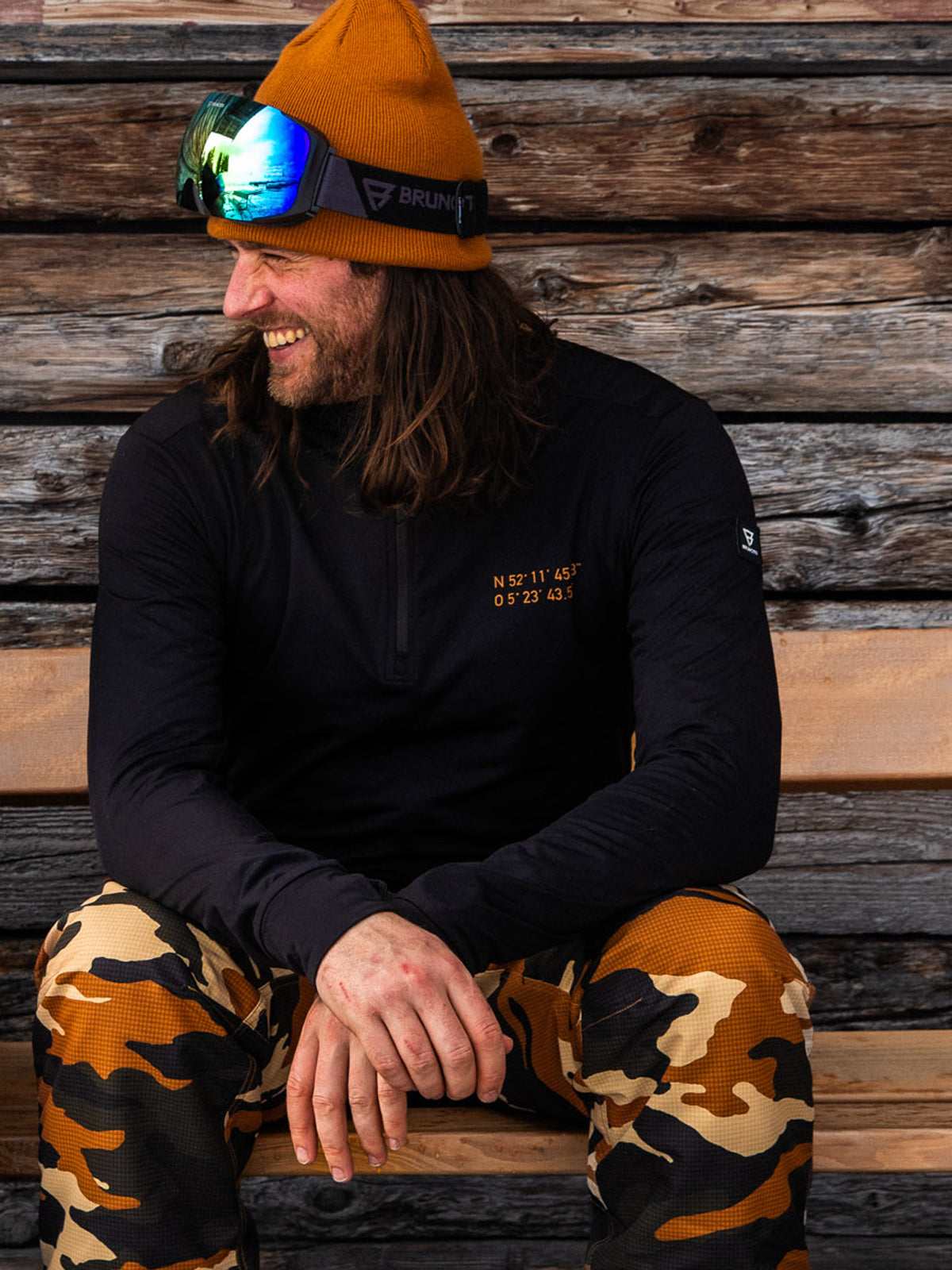 Footrail-AO Men Snow Pants | Brown