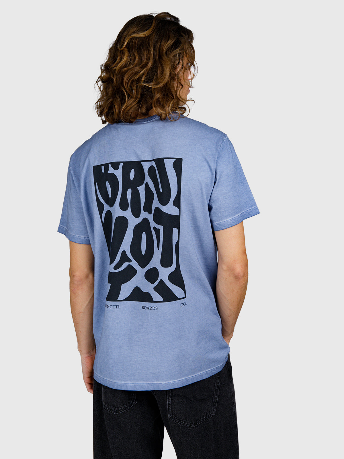 Johnian Men T-shirt | GrayBlue