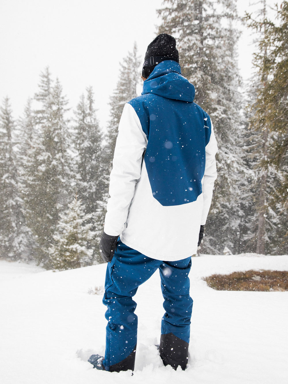 Huygens Men Softshell Snow Pants Blue