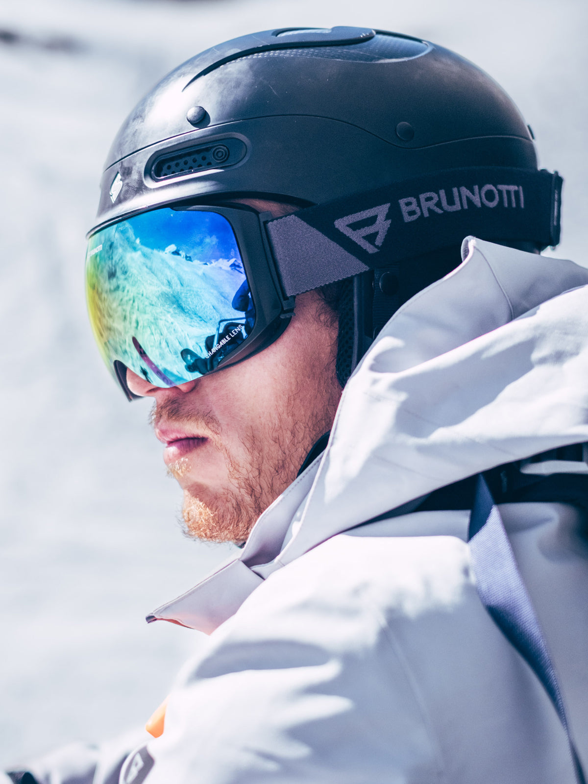 Timber Snow Goggles with exchangeable lenses Black