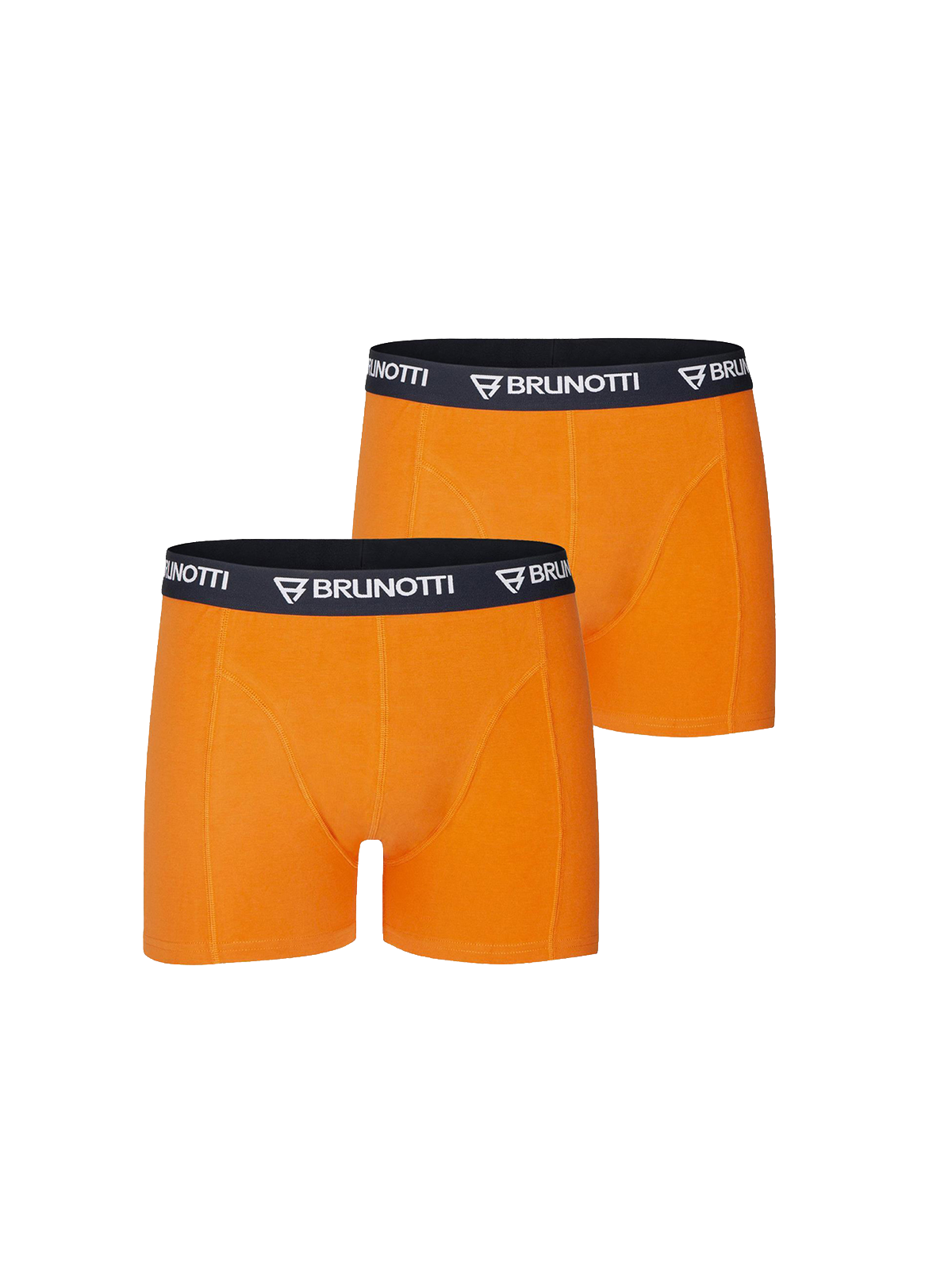 Sido 2-pack Men Boxershorts | Orange + Orange