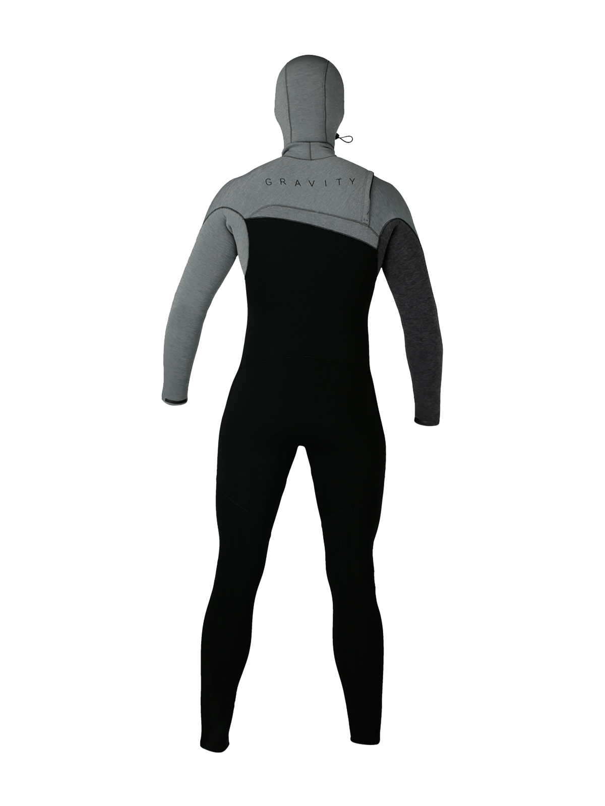 Gravity Hooded Fullsuit 6/4 mm Men Wetsuit | Grey