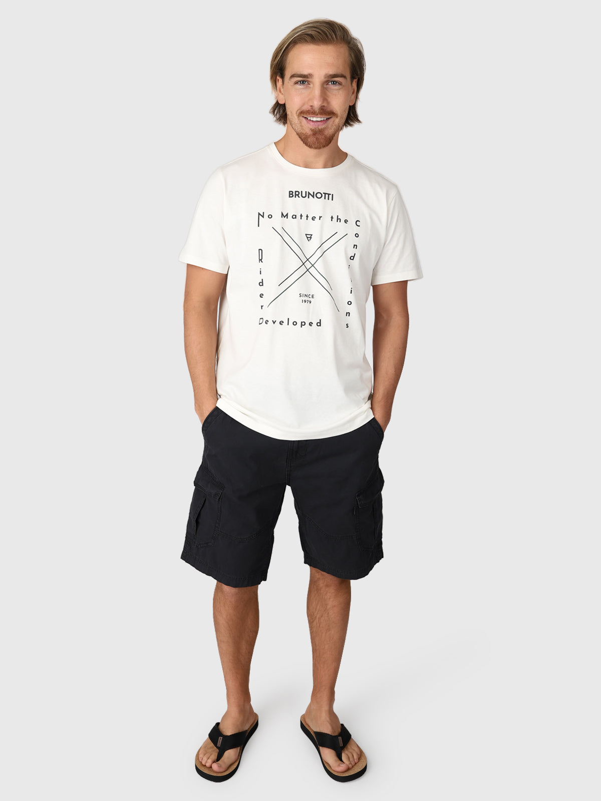 Caldo-N Heren Walkshort | Donkerblauw