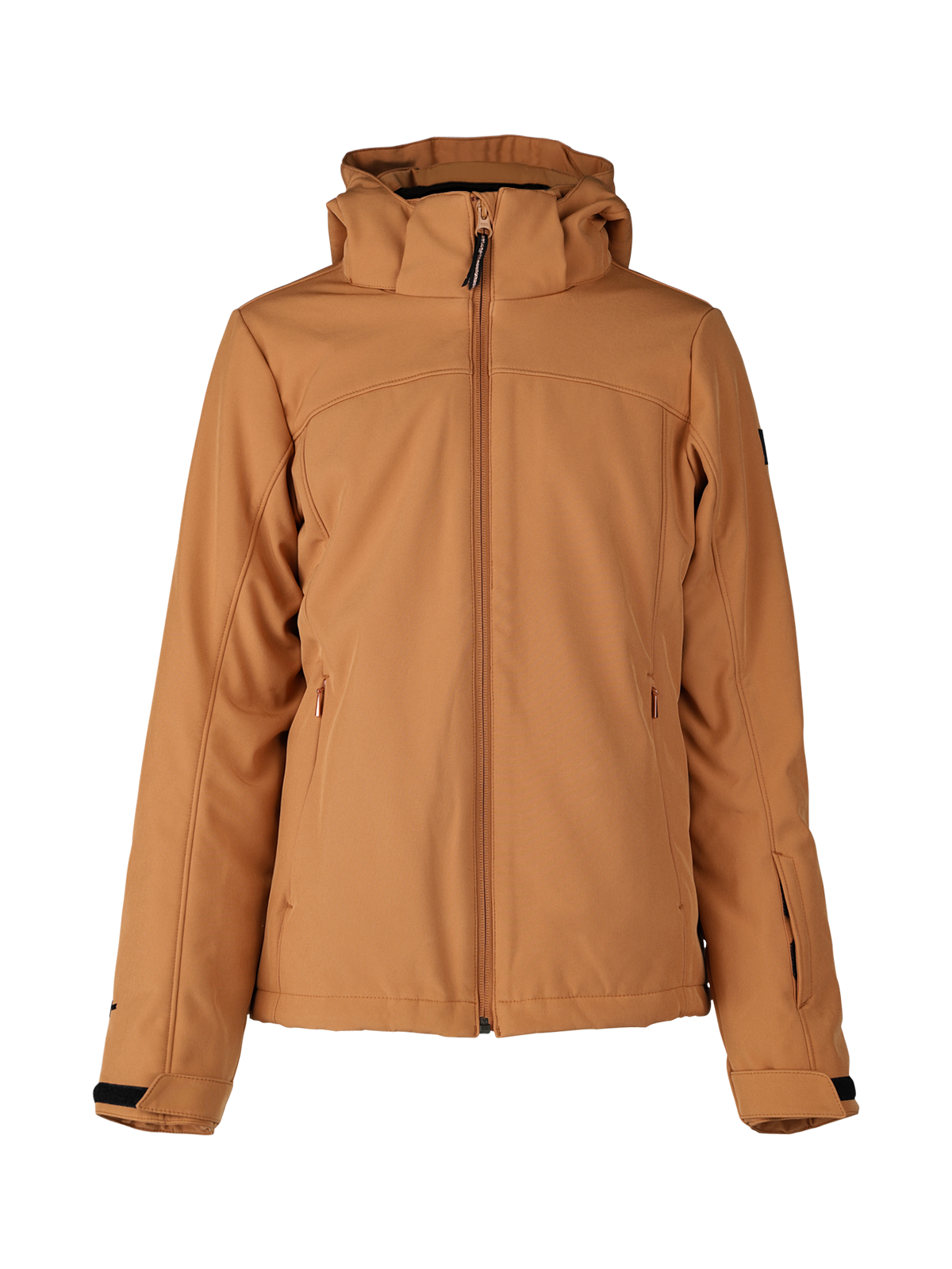 Ariesta-N-JR Mädchen Softshell Skijacke | Braun