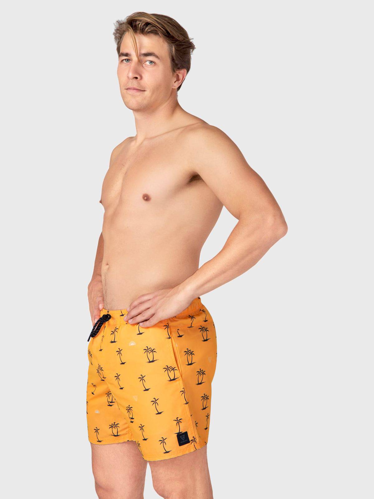 CrunECO-Mini-N Men Swim Shorts | Yellow-Orange - Brunotti