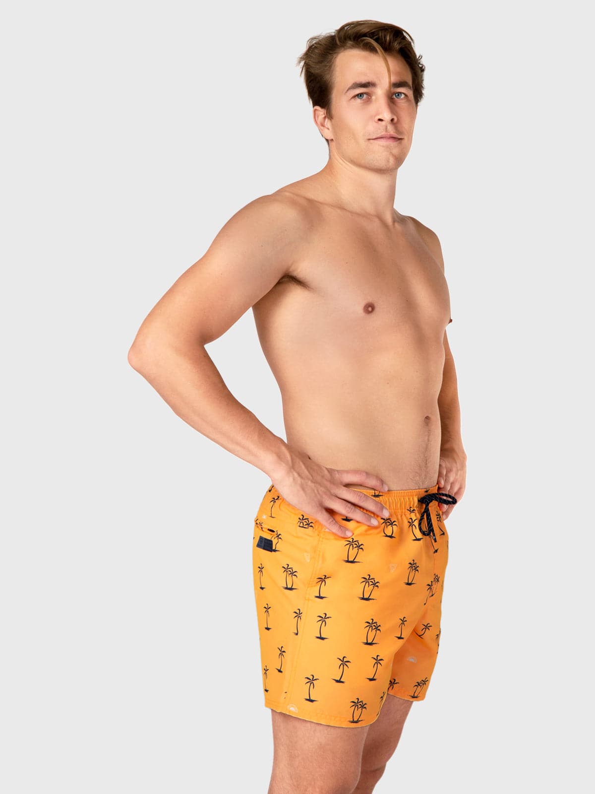 CrunECO-Mini-N Men Swim Shorts | Yellow-Orange - Brunotti