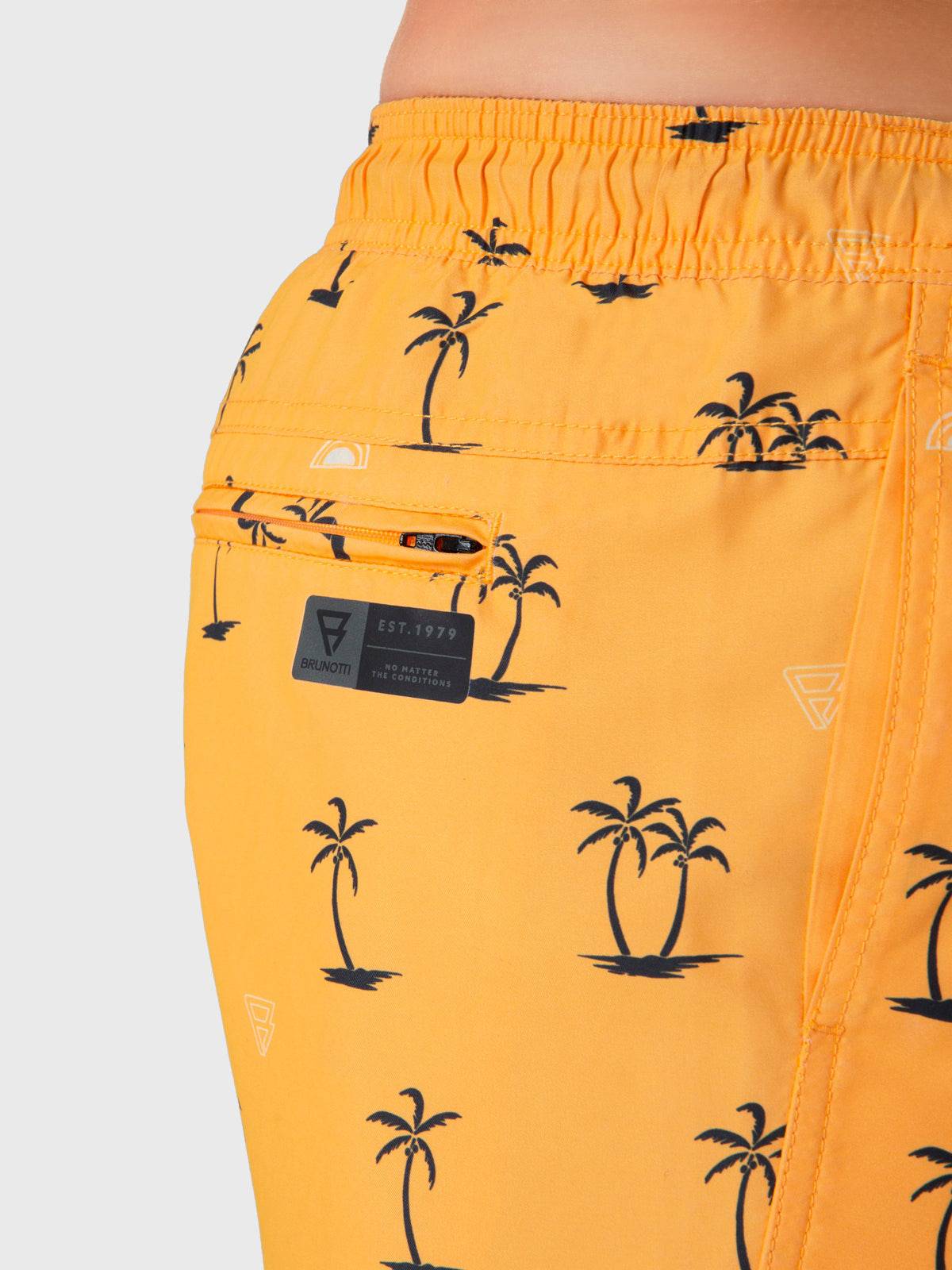 CrunECO-Mini-N Men Swim Shorts | Yellow-Orange - Brunotti