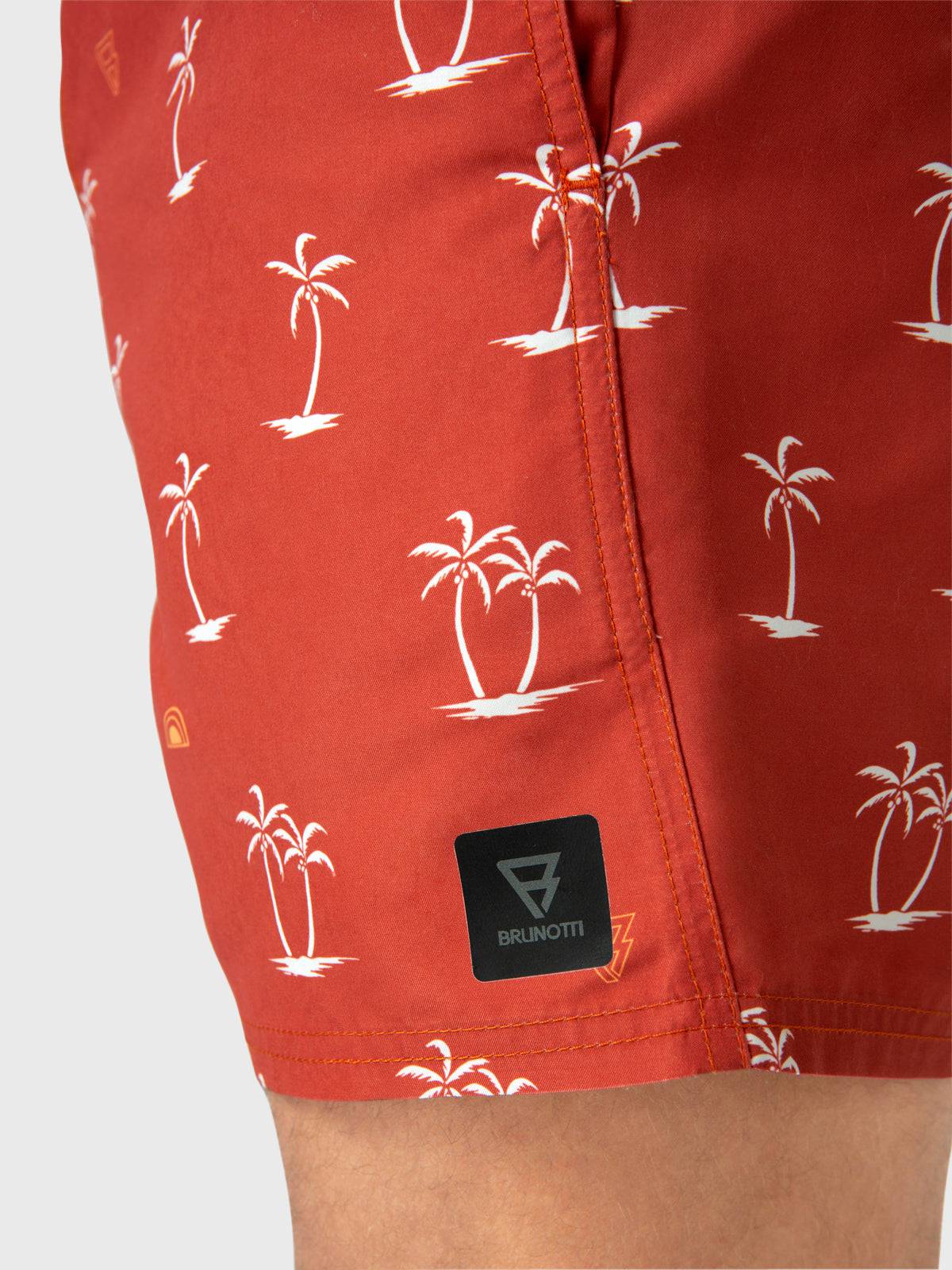 CrunECO-Mini-N Men Swim Shorts | Red Brown - Brunotti