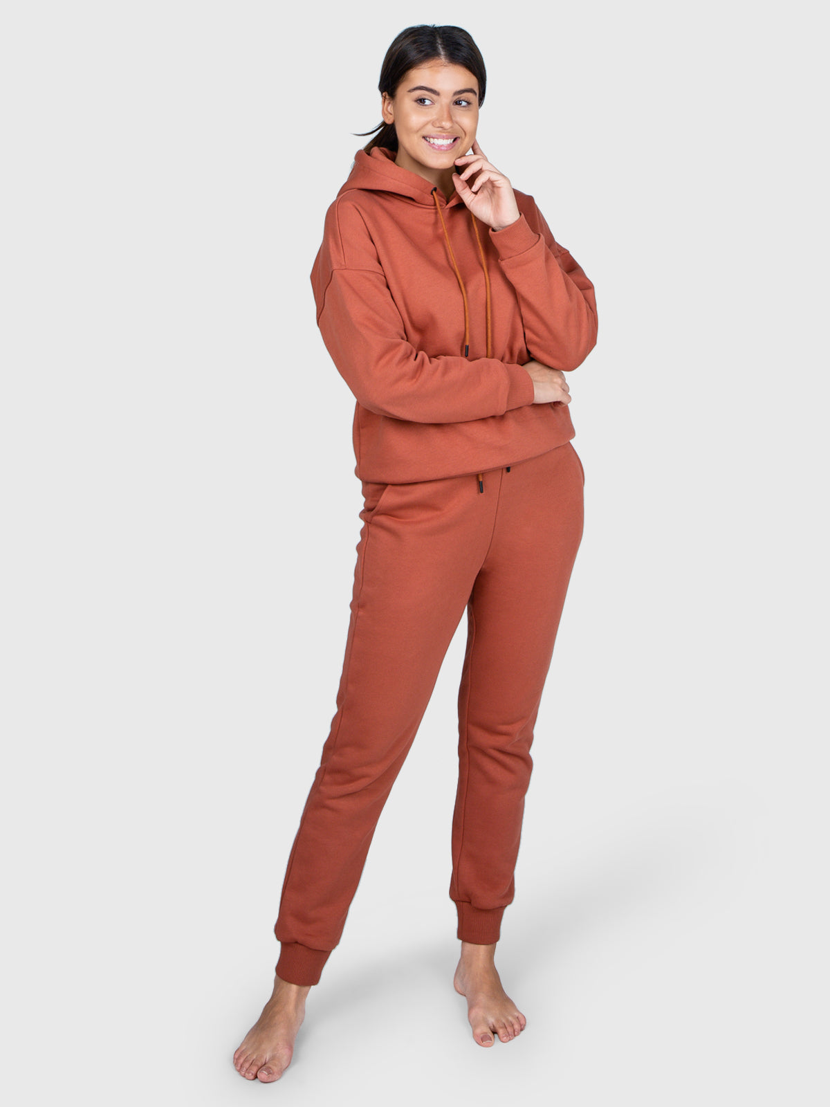 Helka-N Dames Sweatpant | Bruin