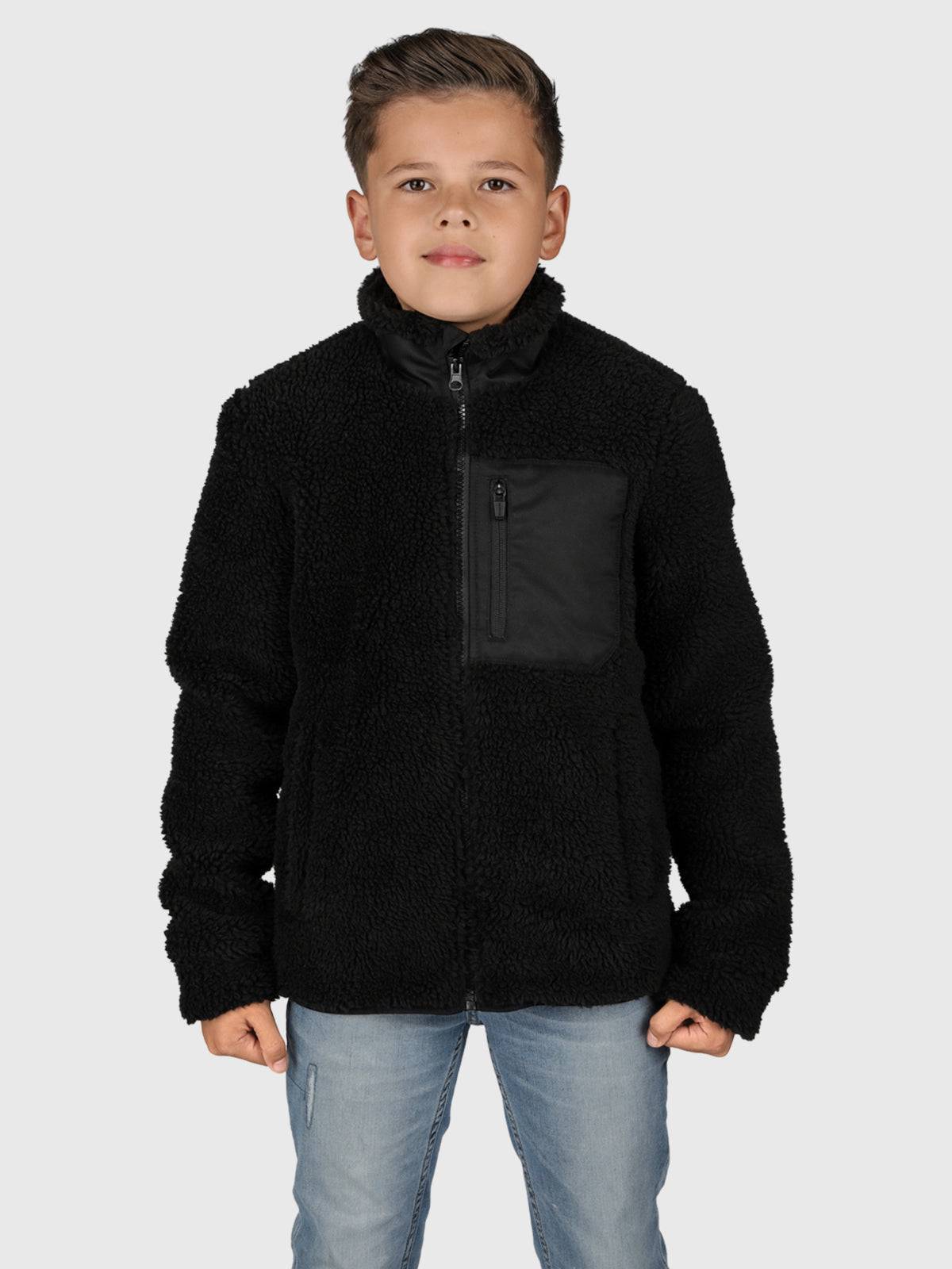 Garicky Jungen Fleece | Schwarz