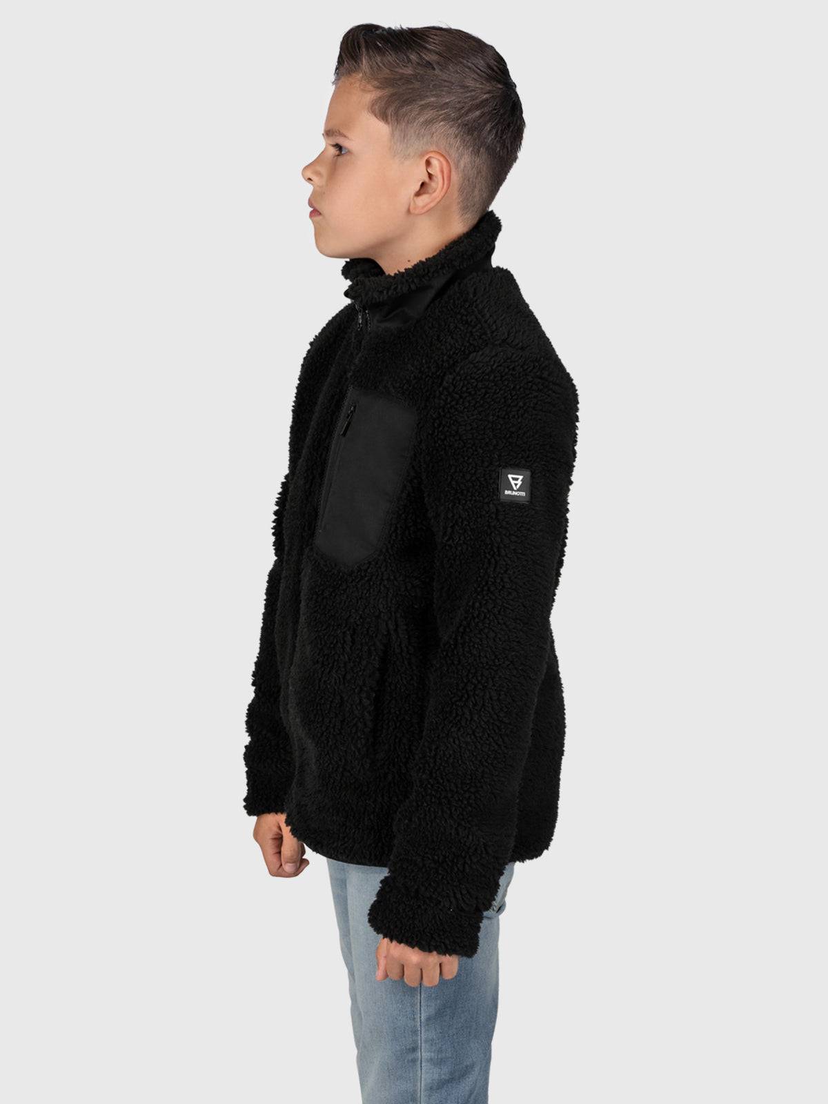 Garicky Boys Teddy Jacket | Black