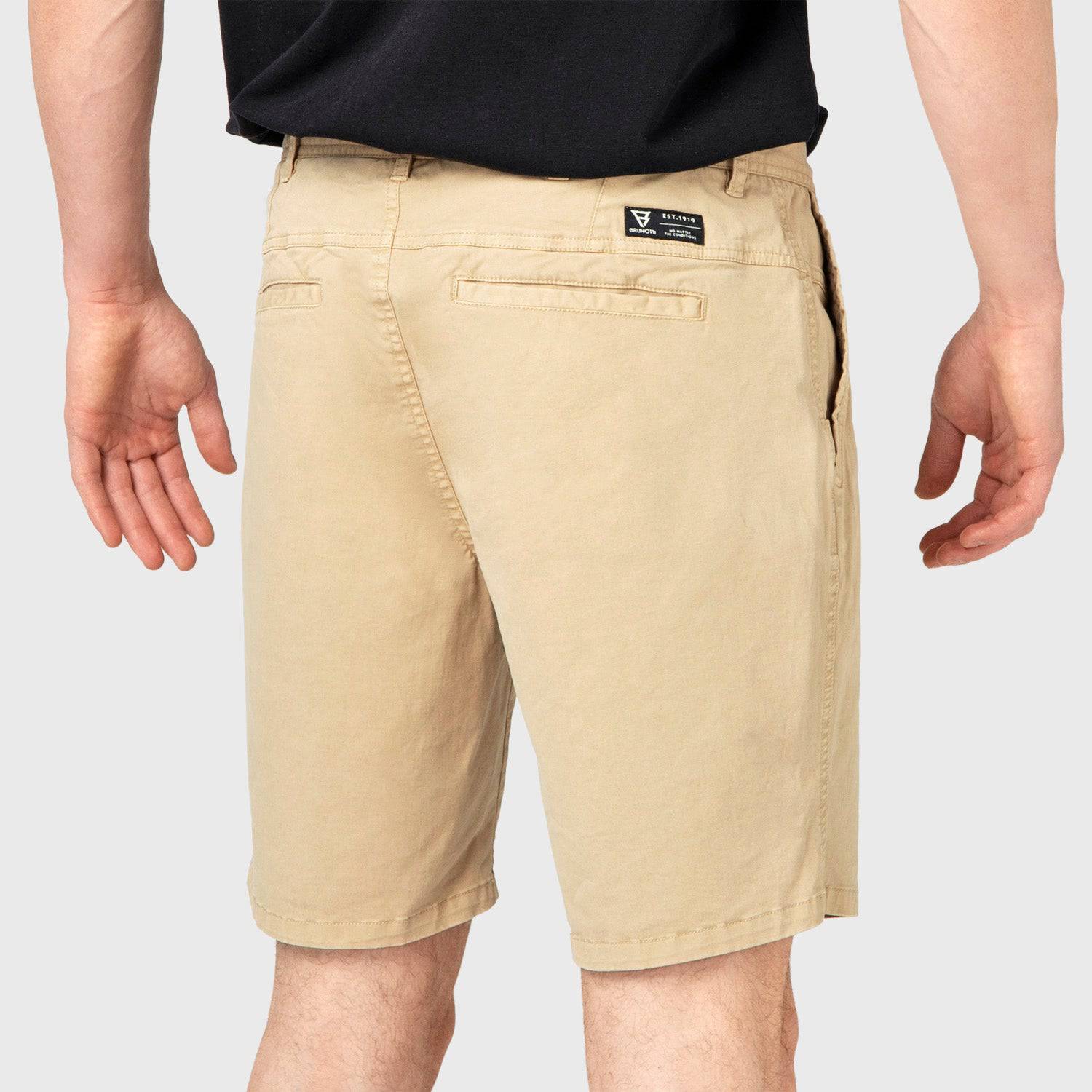 CambECO-N Men Walkshorts | Khaki - Brunotti