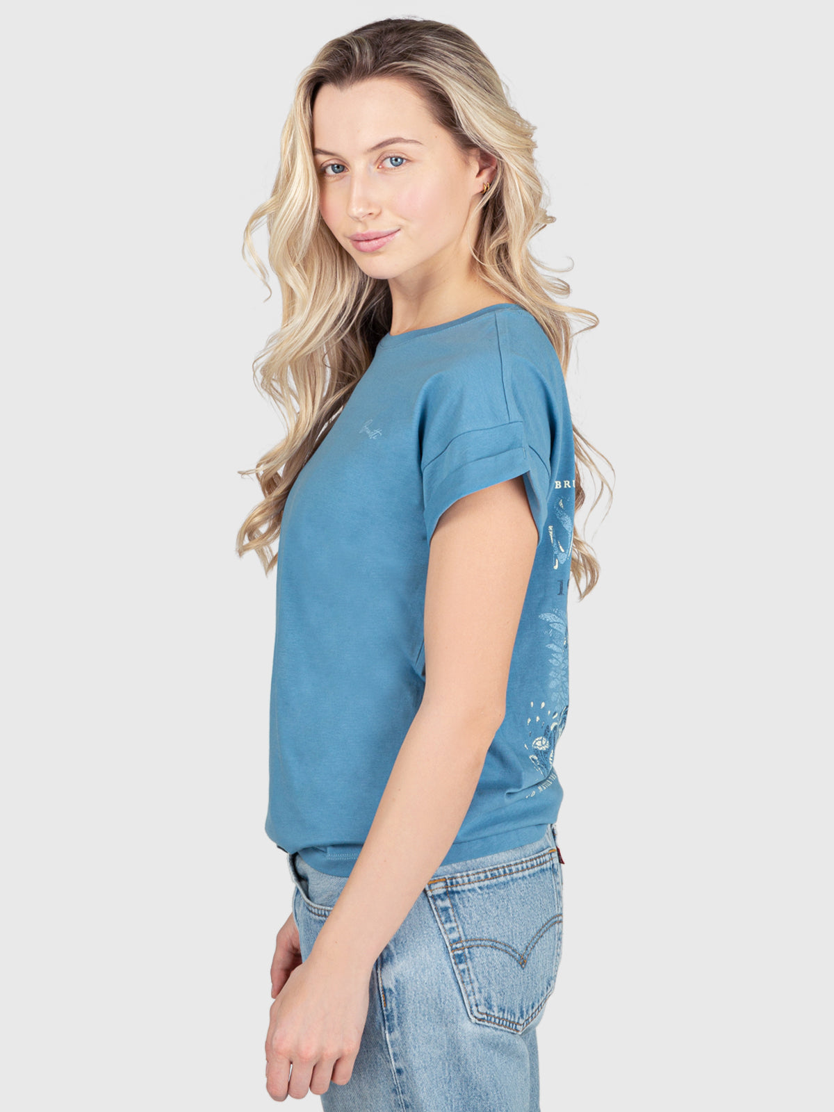 Malie Women T-shirt | Blue