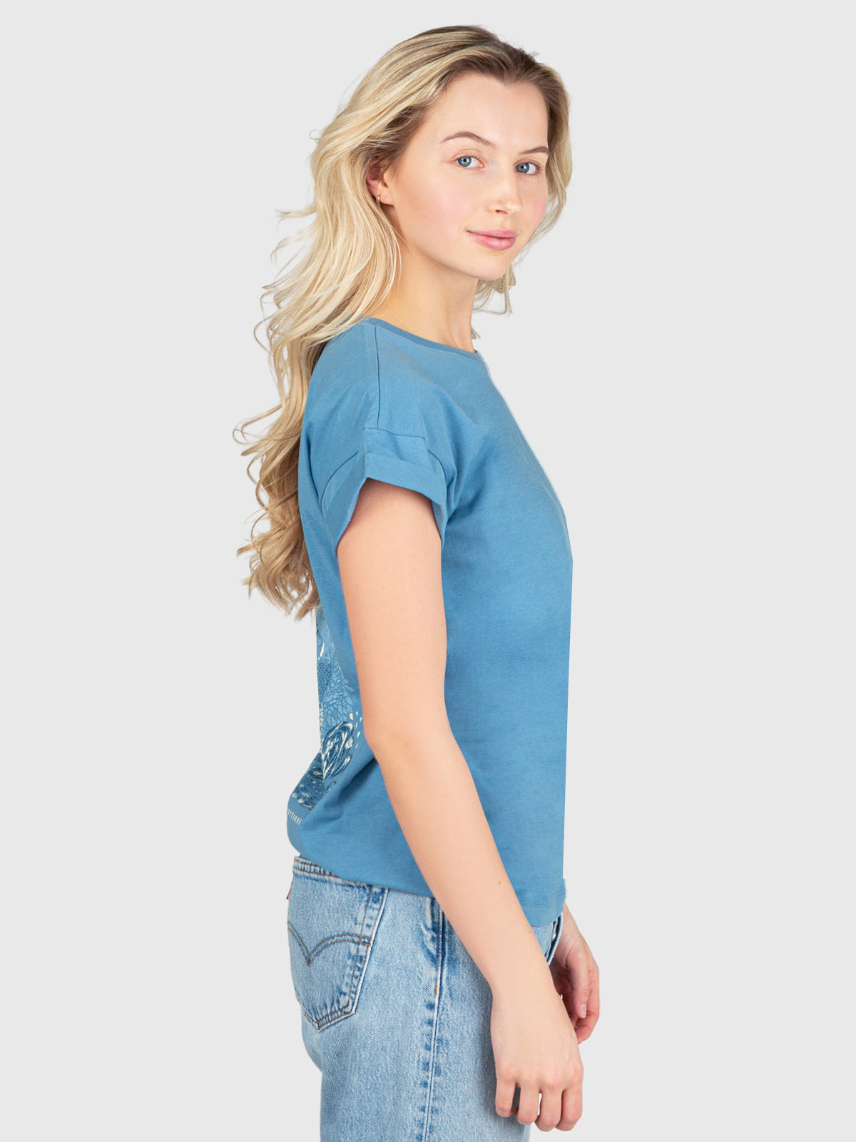 Malie Women T-shirt | Blue