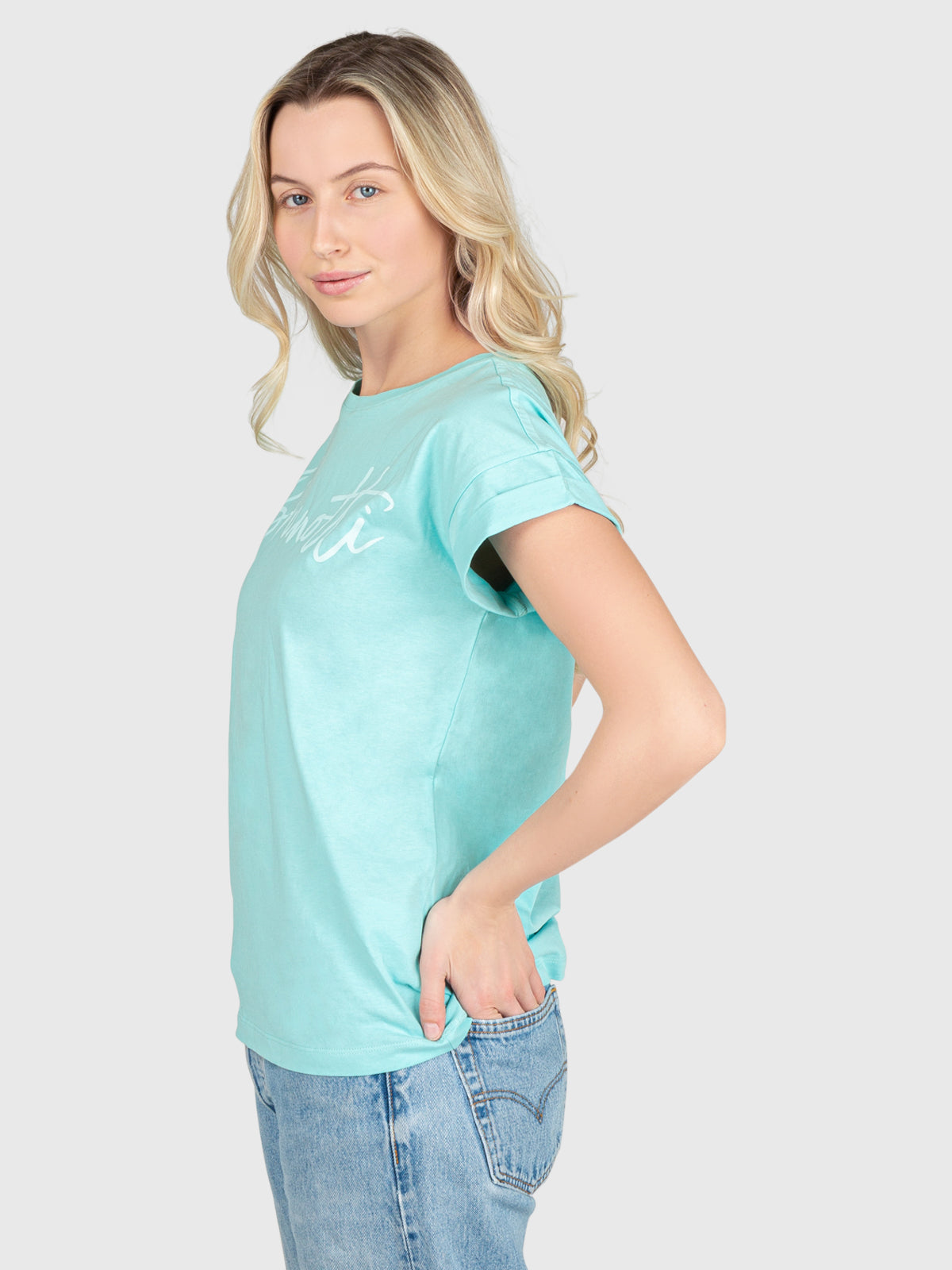 Mele Women T-shirt | Blue