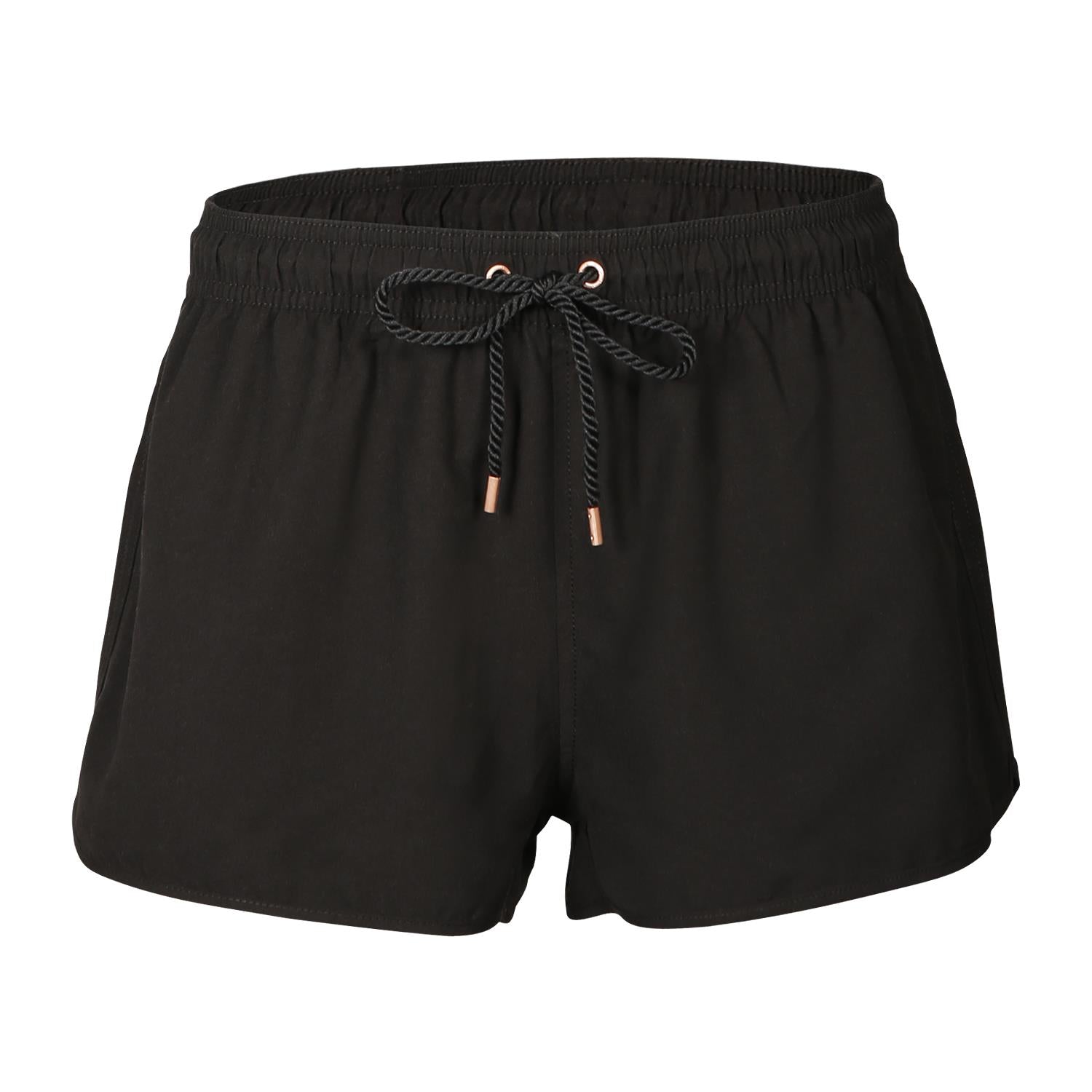 Greeny-N Women Swim Shorts | Black