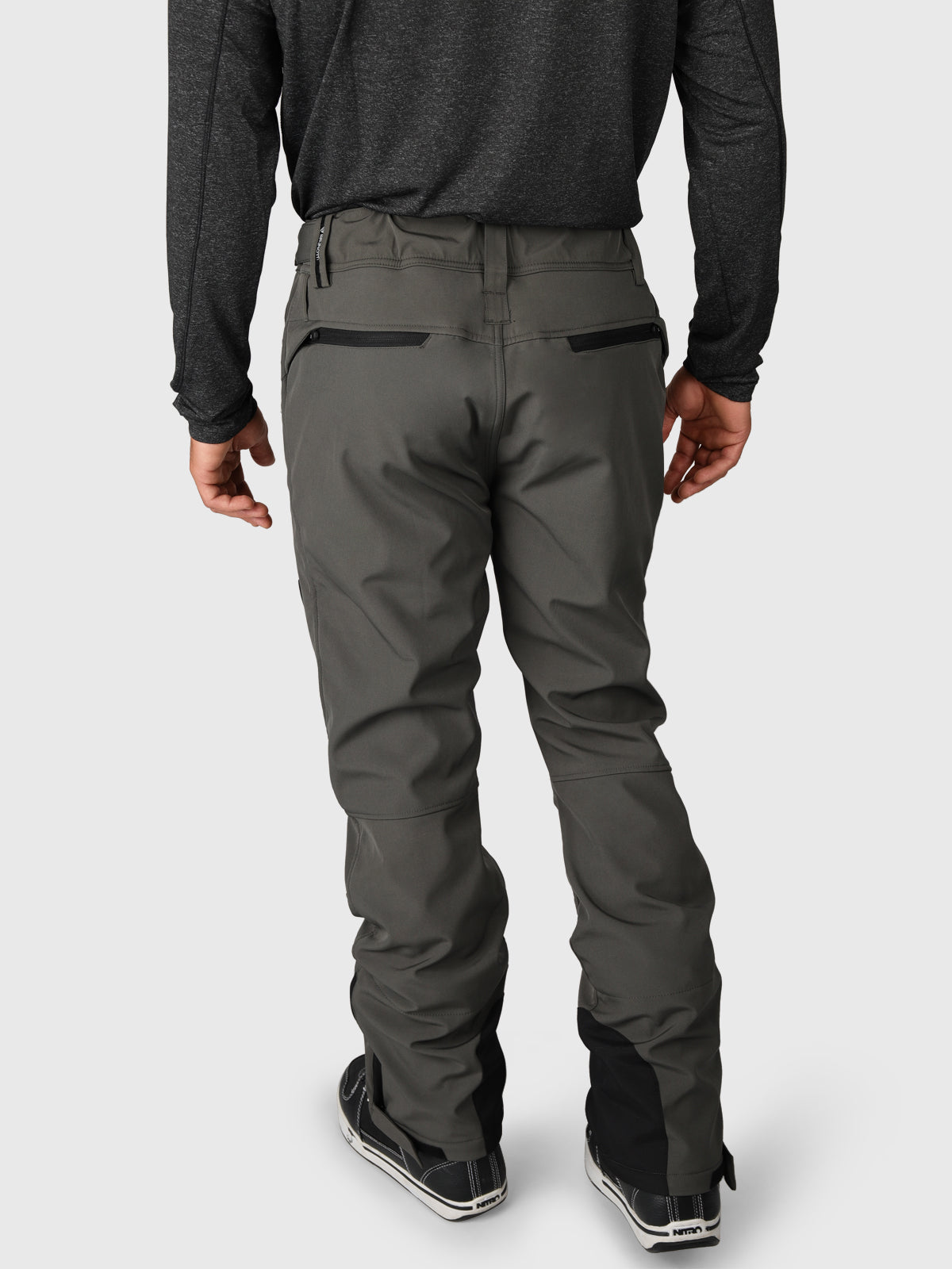 Huygens Heren Softshell Skibroek | Green