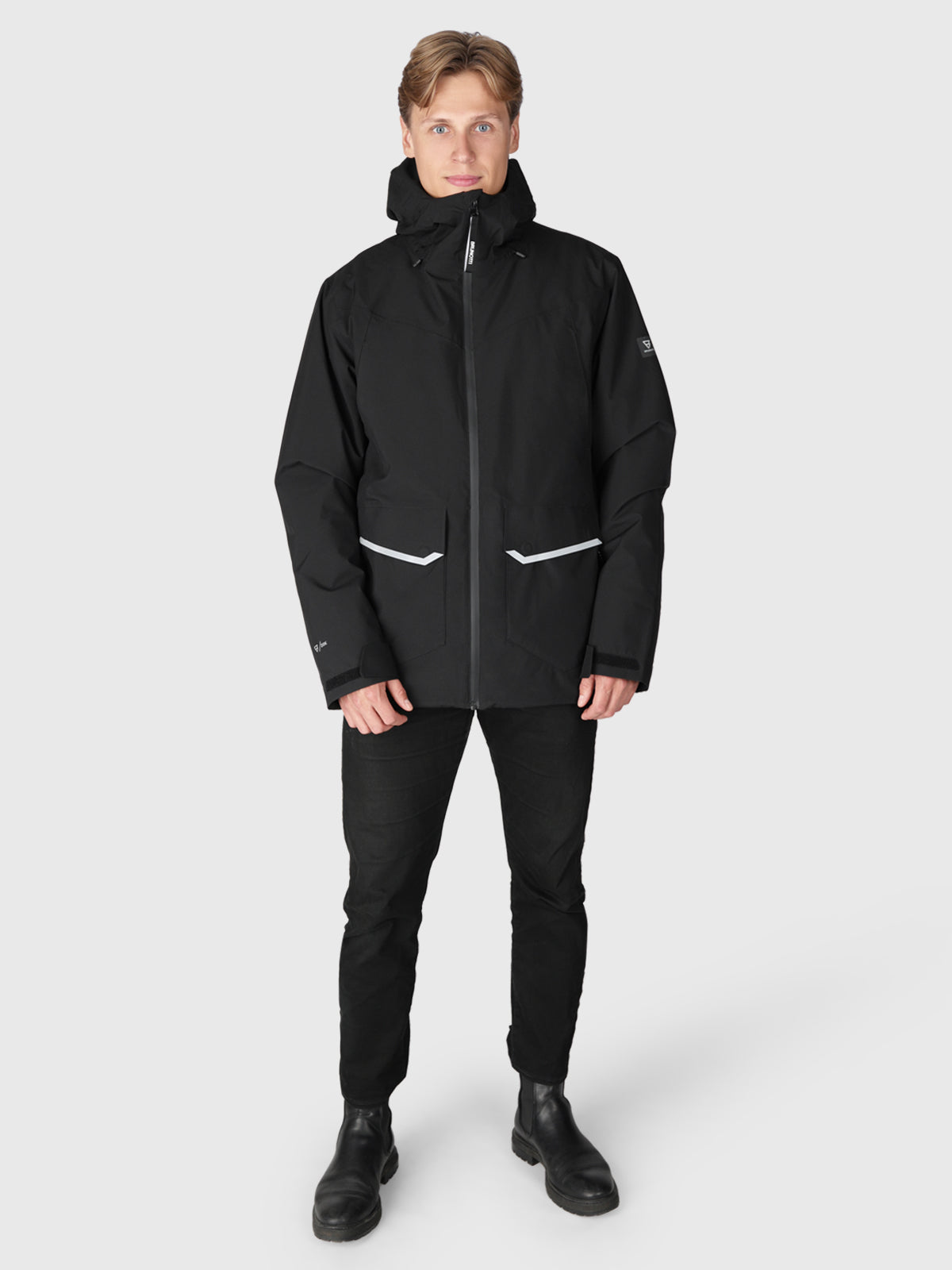 Zoran Men Rain Jacket | Black