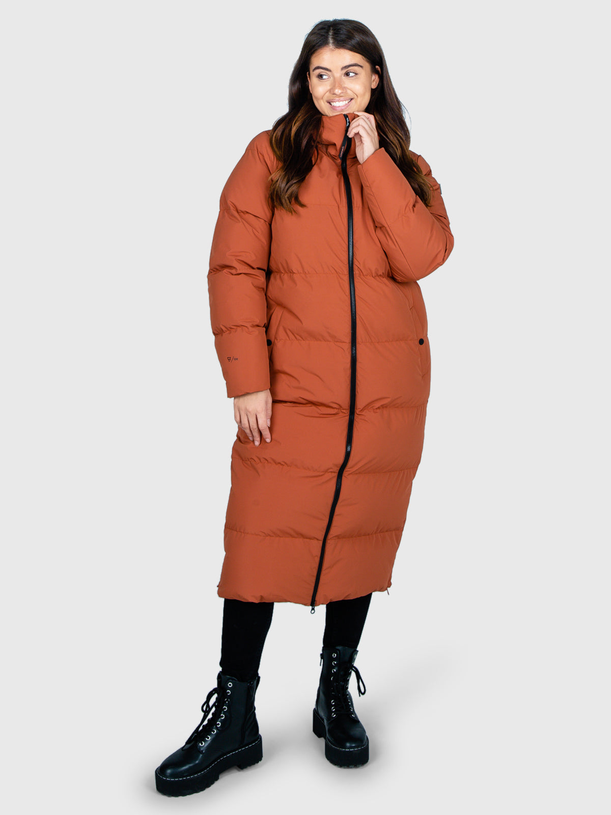 Bigsur Women Long Puffer Coat | Brown