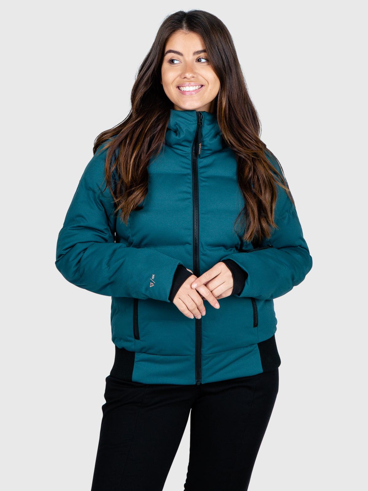 Firecrown Damen Puffer Skijacke | Grün