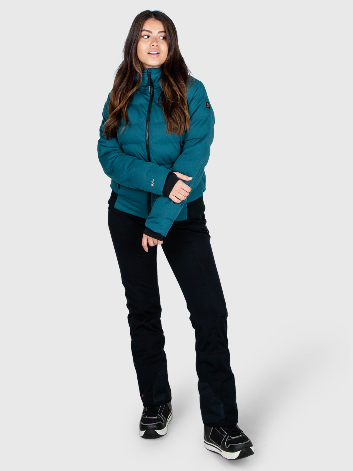 Firecrown Women Puffer Snow Jacket | Green