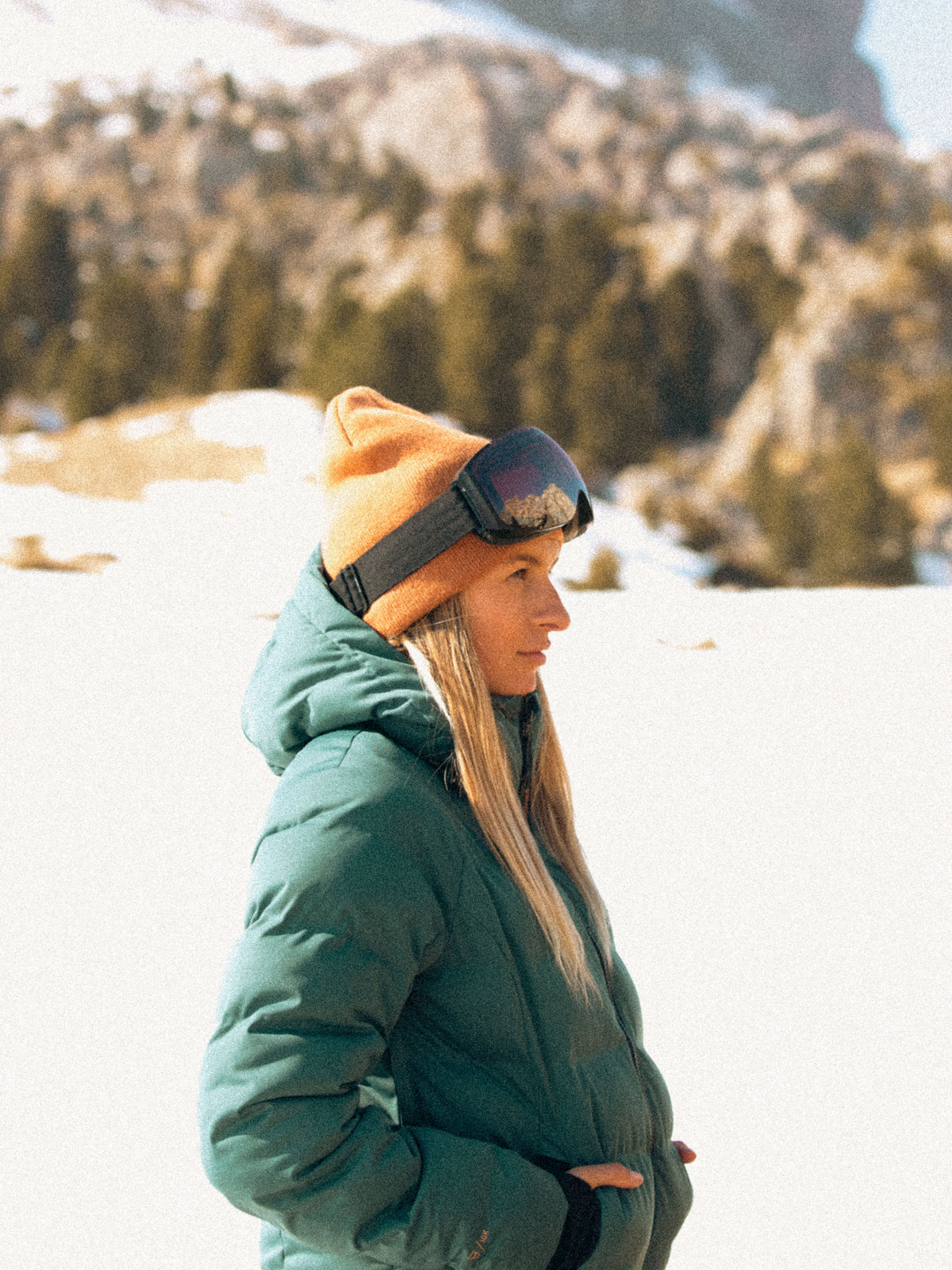 Firecrown Women Puffer Snow Jacket | Green